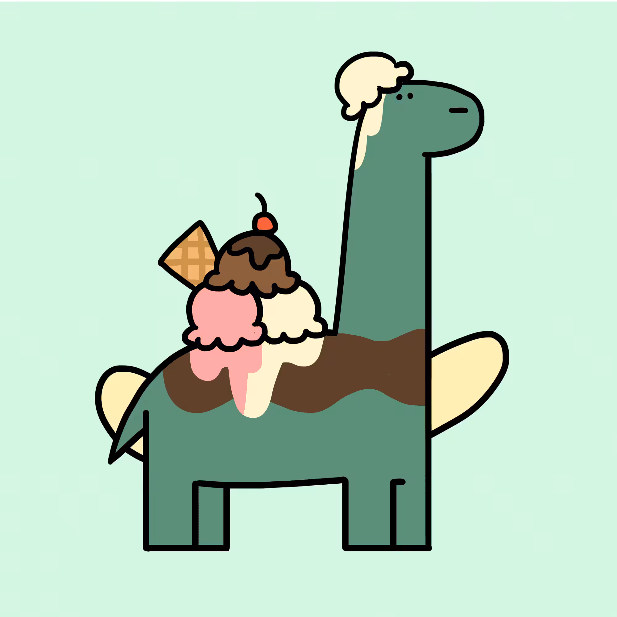 mypetdino - sundae #16