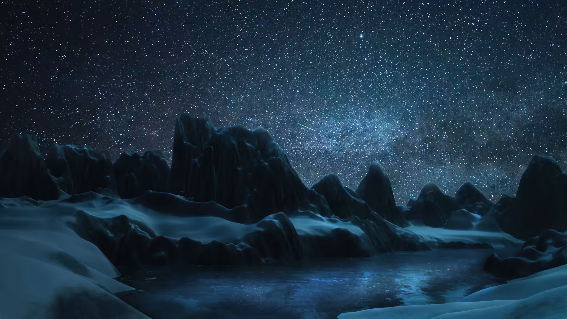Full winter stars