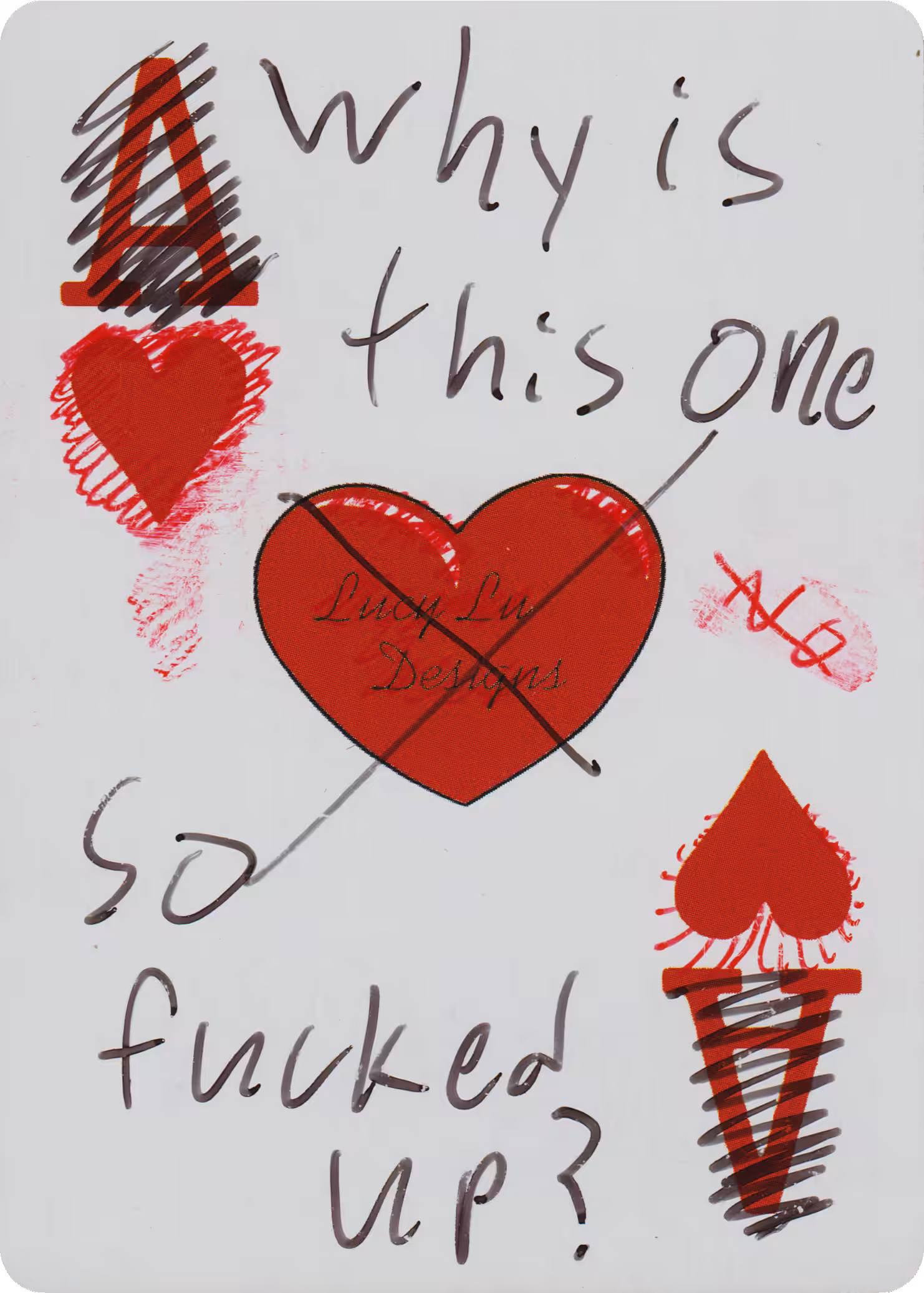 Ace of Hearts - Deck of Demise