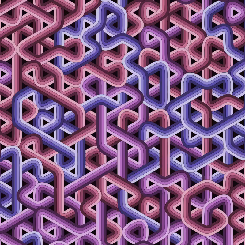 Bézier Truchet #39