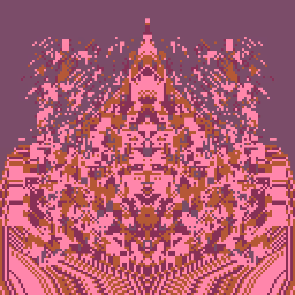Ideocartogrpahy: Hyperspectral Temples #28