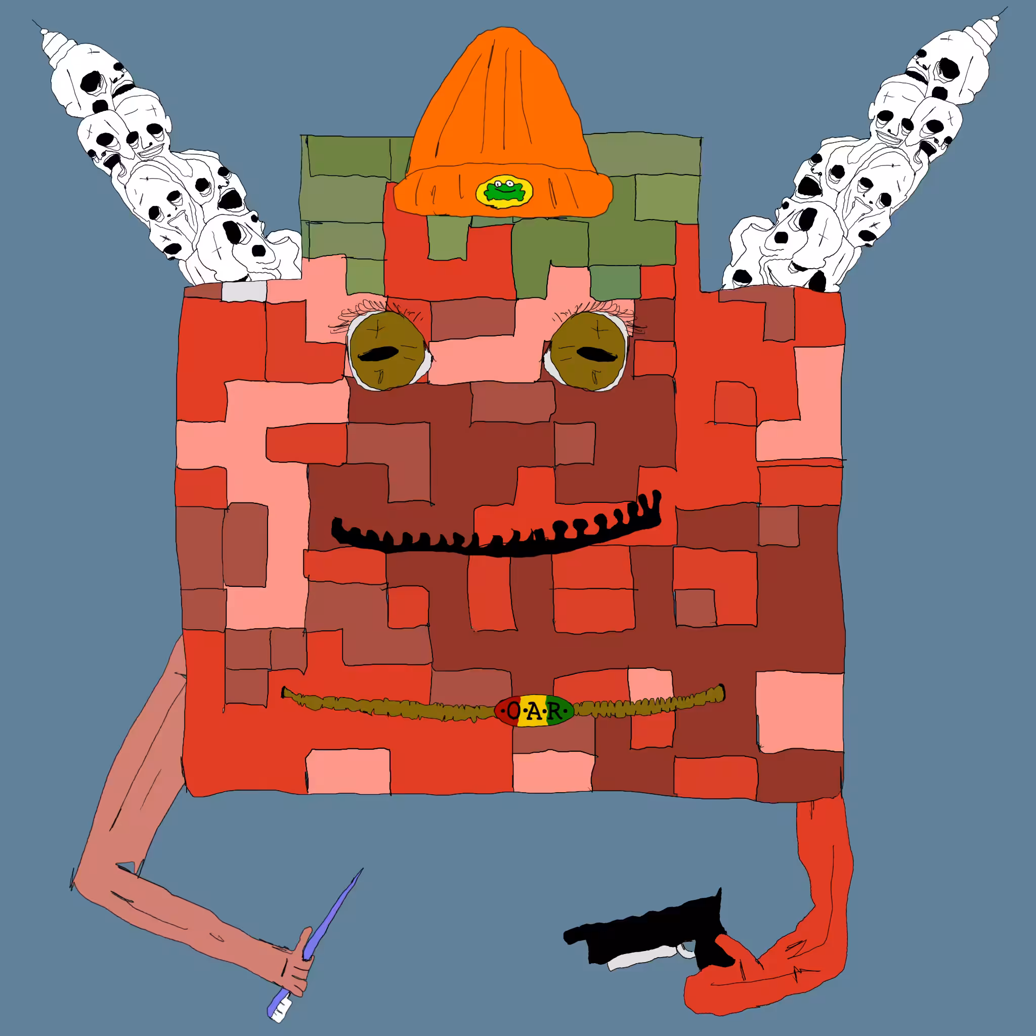 gristle buddeez worldwide: buddee #1093