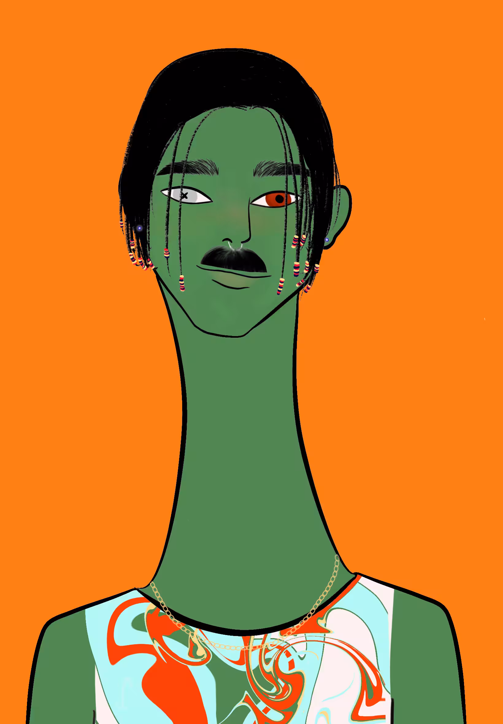 Long Neckie Fellas #320