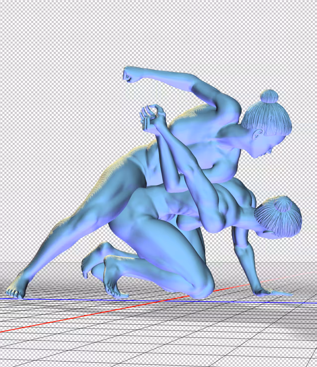 THE WRESTLERS 2