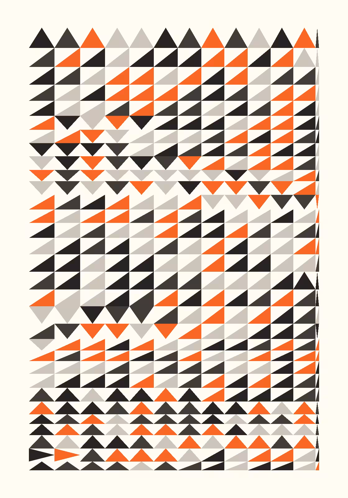 Triangular Harmony #68