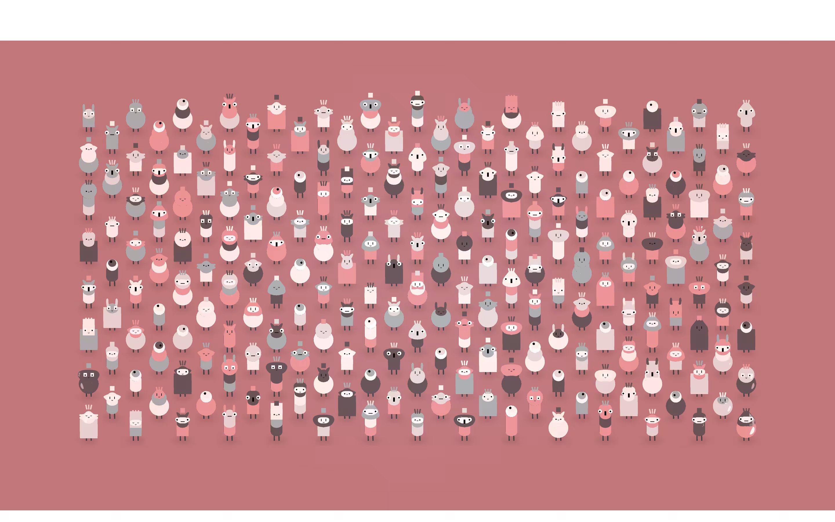 #04 Creatures on Pink