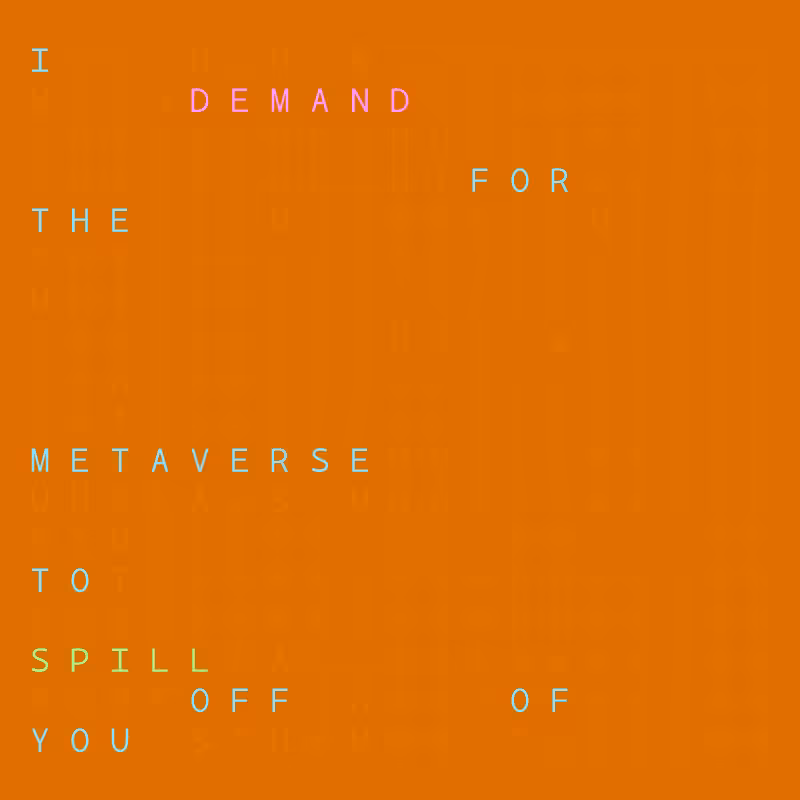 I wish for the metaverse ... #185
