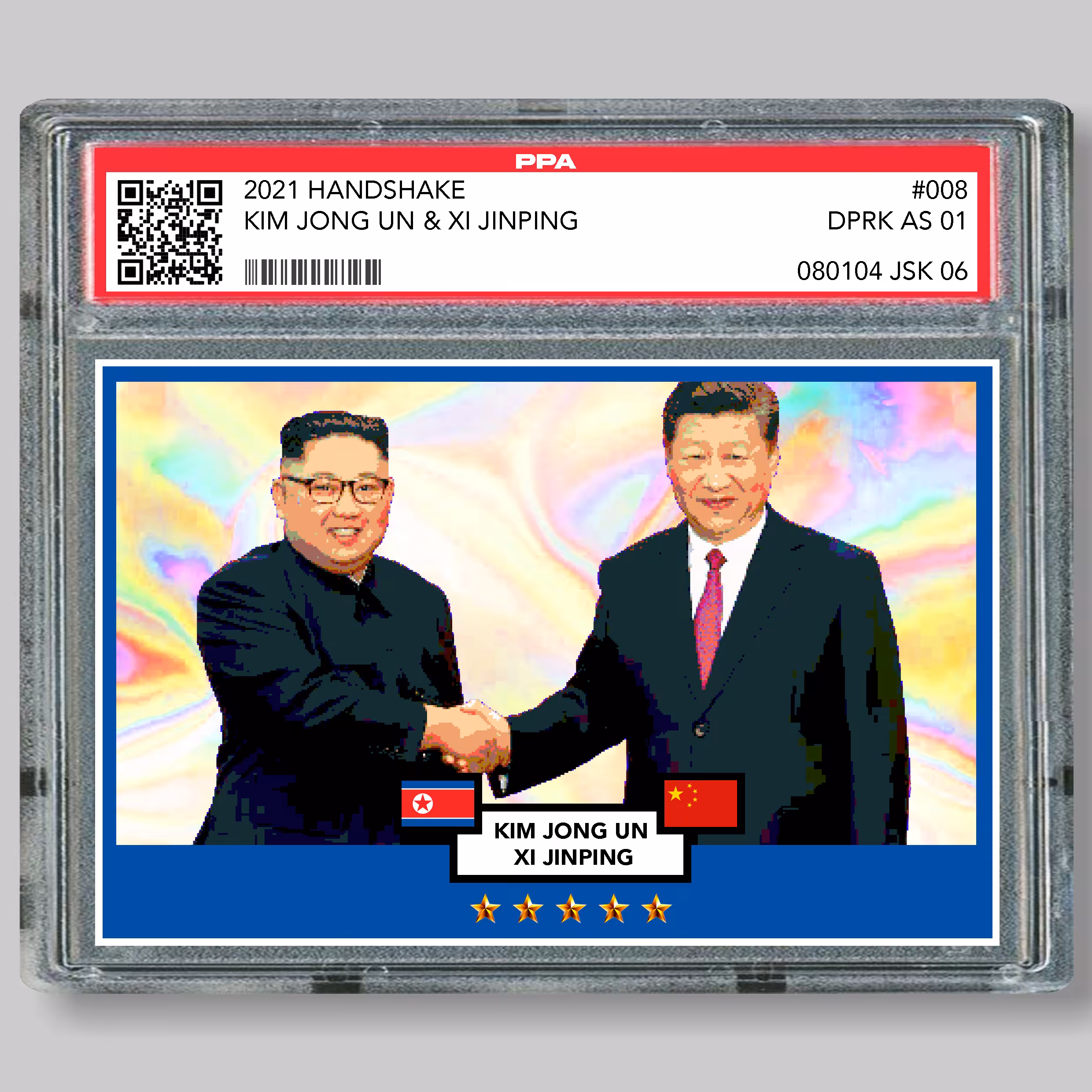 008 Kim Jong Un and Xi Jinping "Handshake"