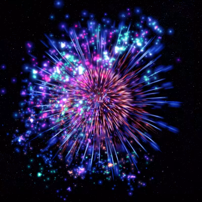 Crazy Fireworks #3