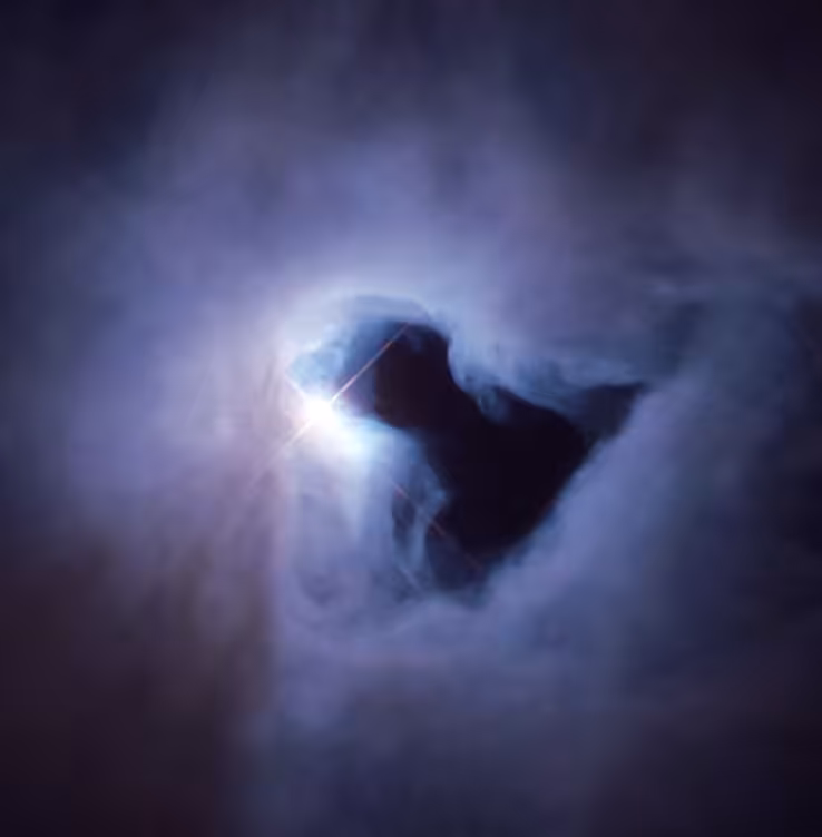 A reflection nebula in Orion