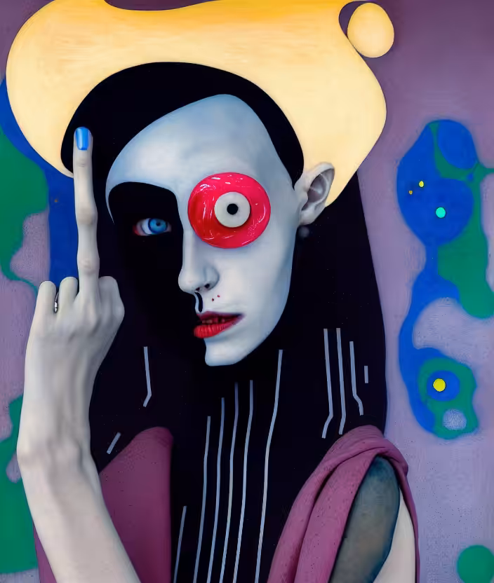 I Raise My Hat With My Middle Finger In Honor Of AI Art Haters