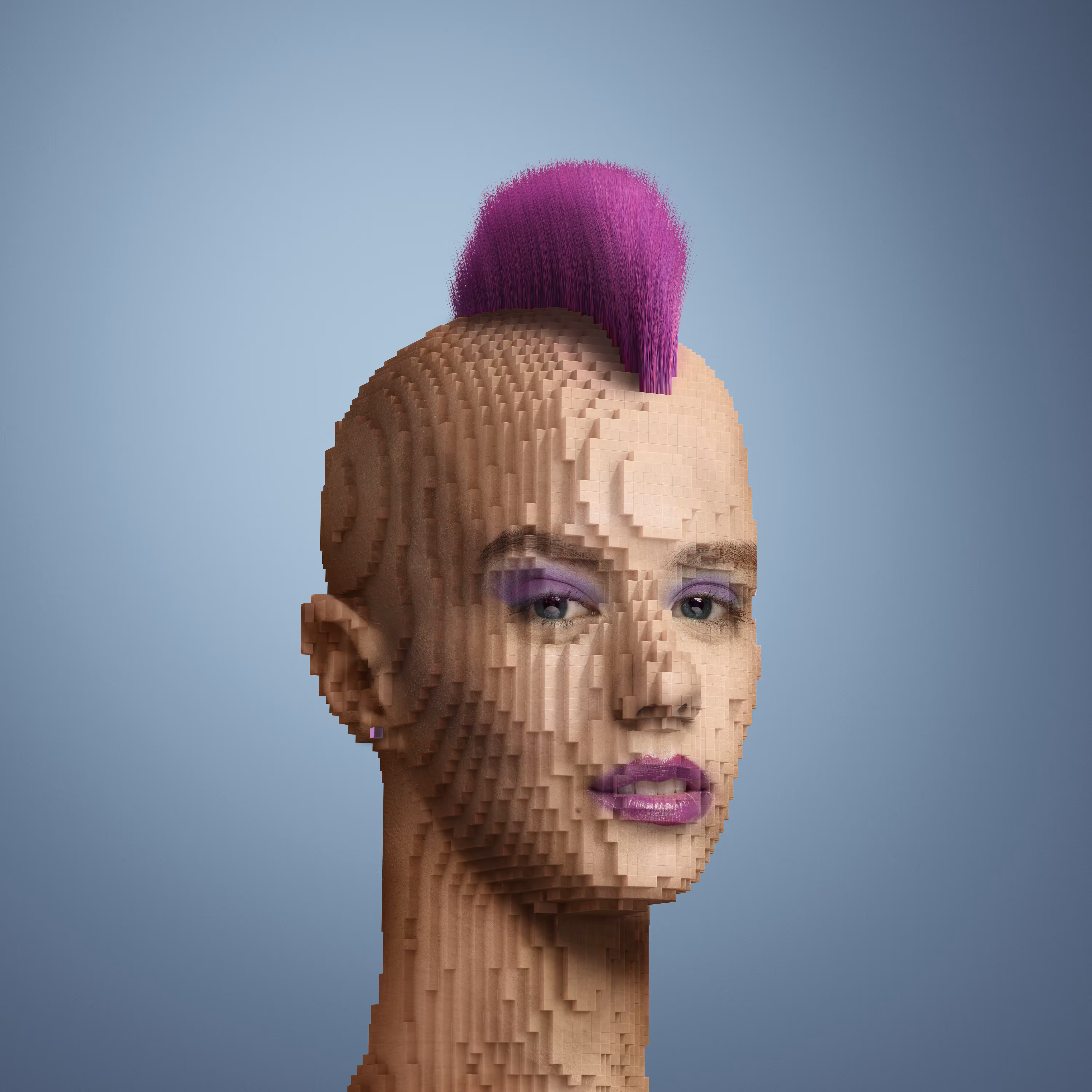 Block Head Punk 007