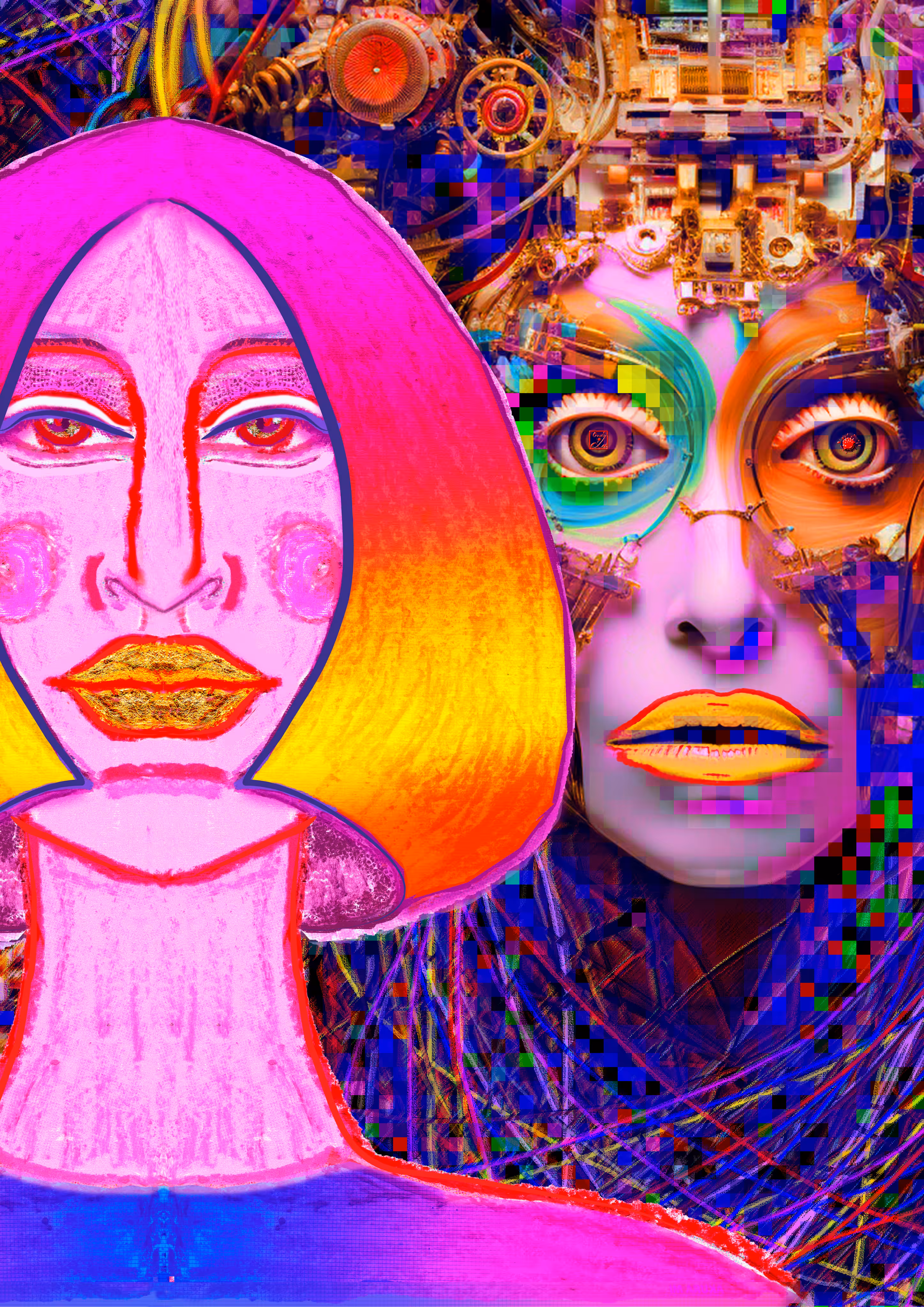 Cyborg Self-portrait