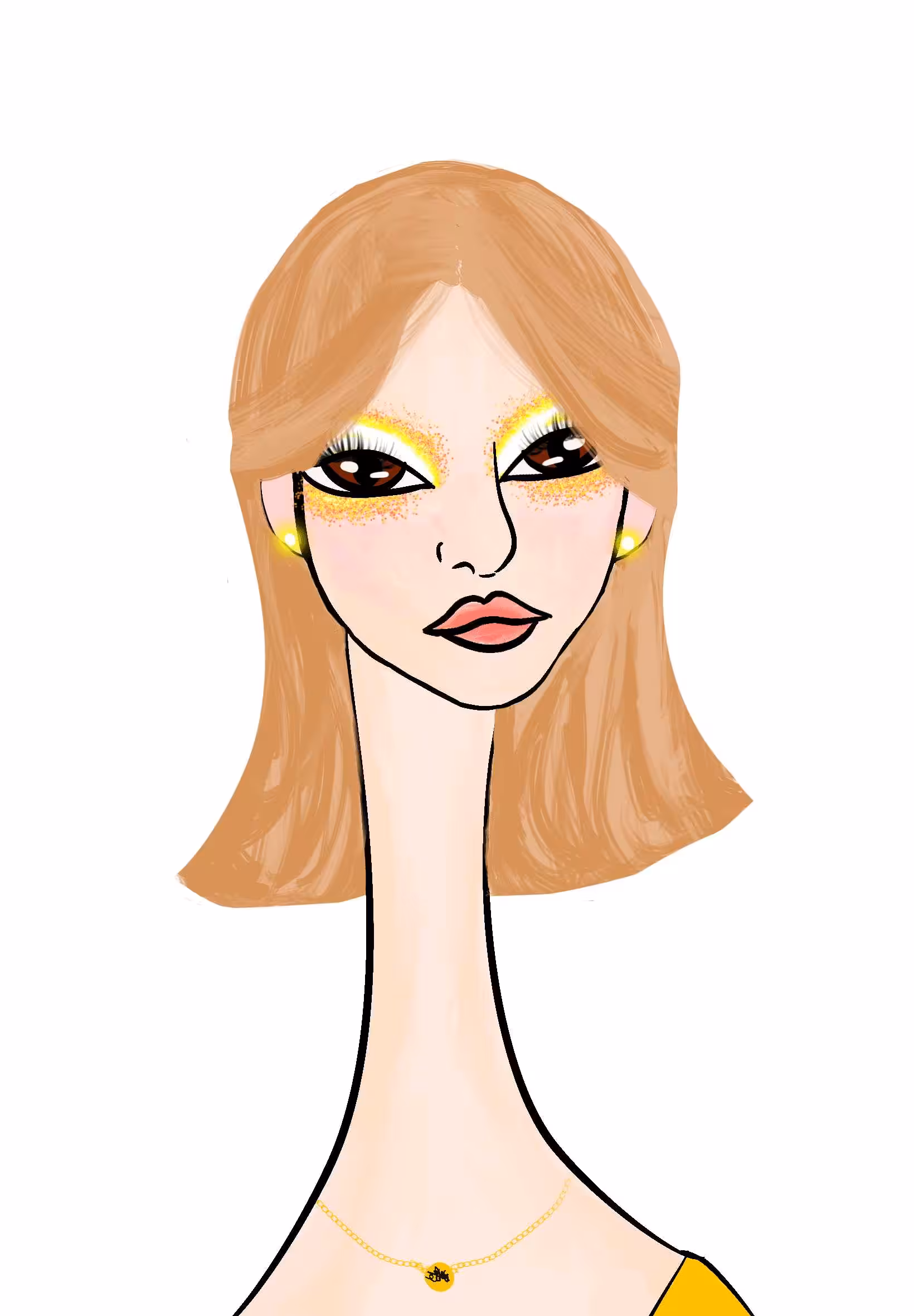 Long Neckie Ladies: Long Neckie Lady #2053