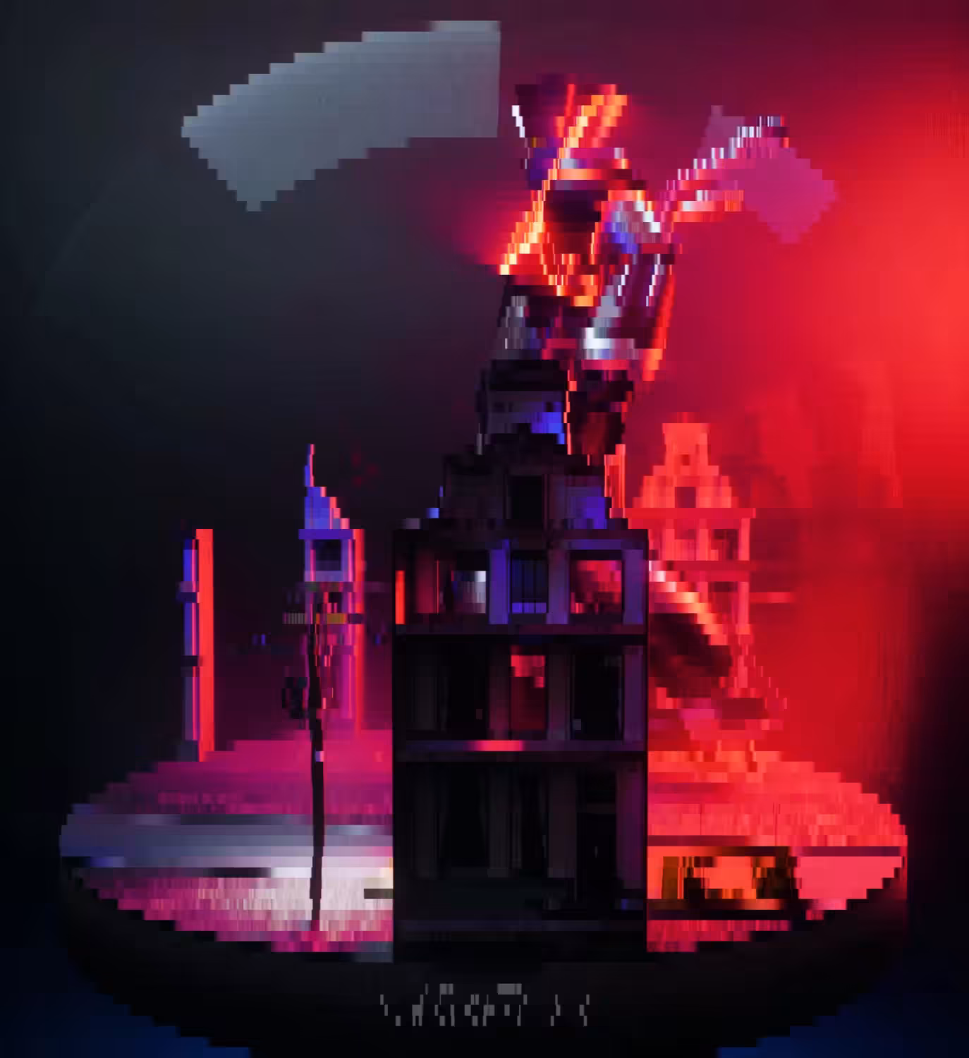 Pixel Steampunk Mazinger