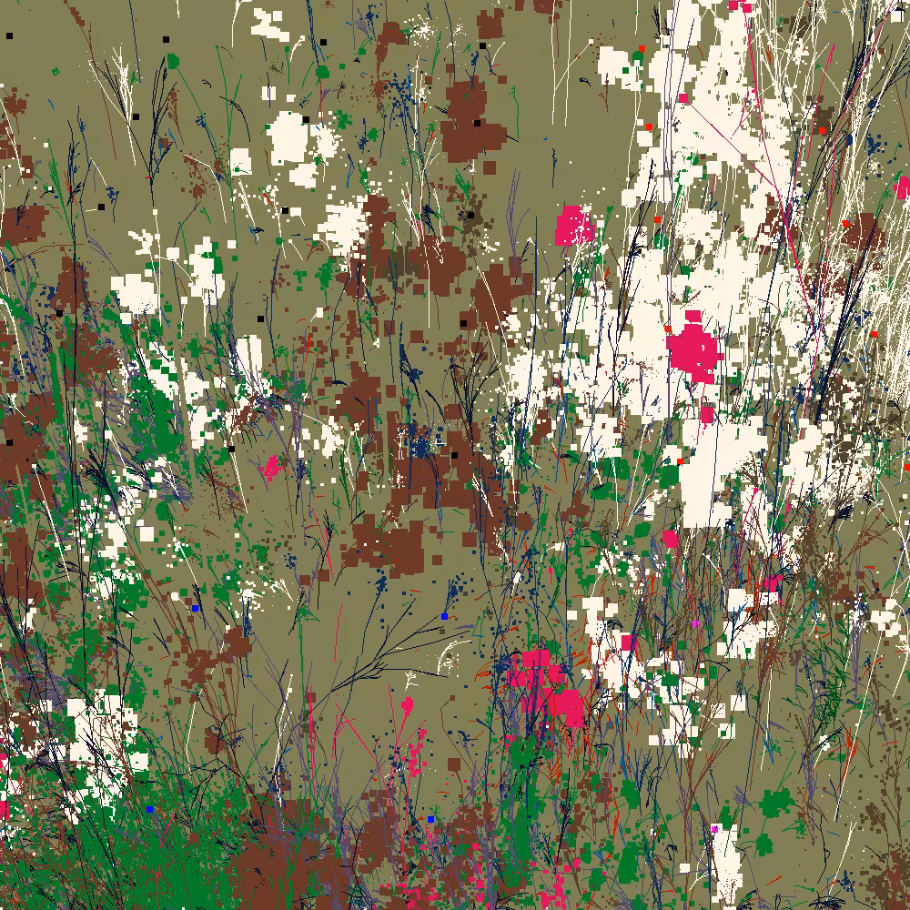 Infinite Garden: 25794 Flowers