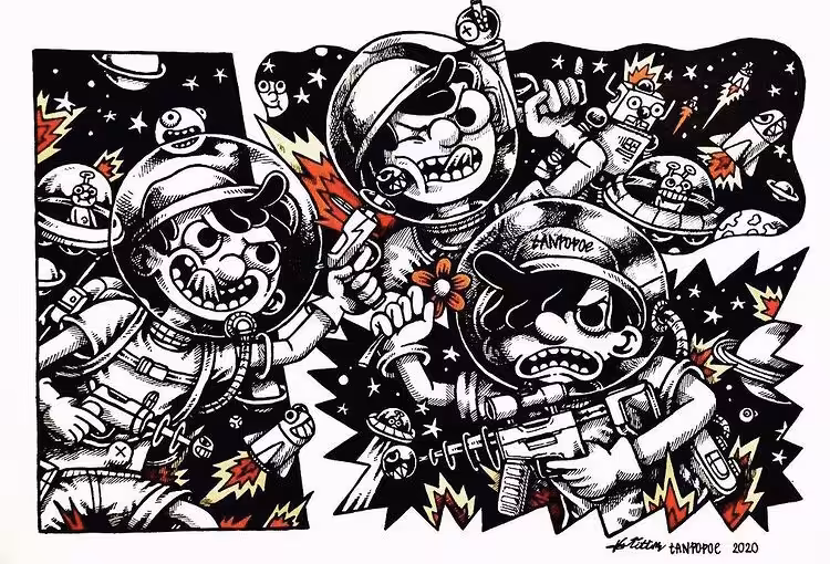 war in the space