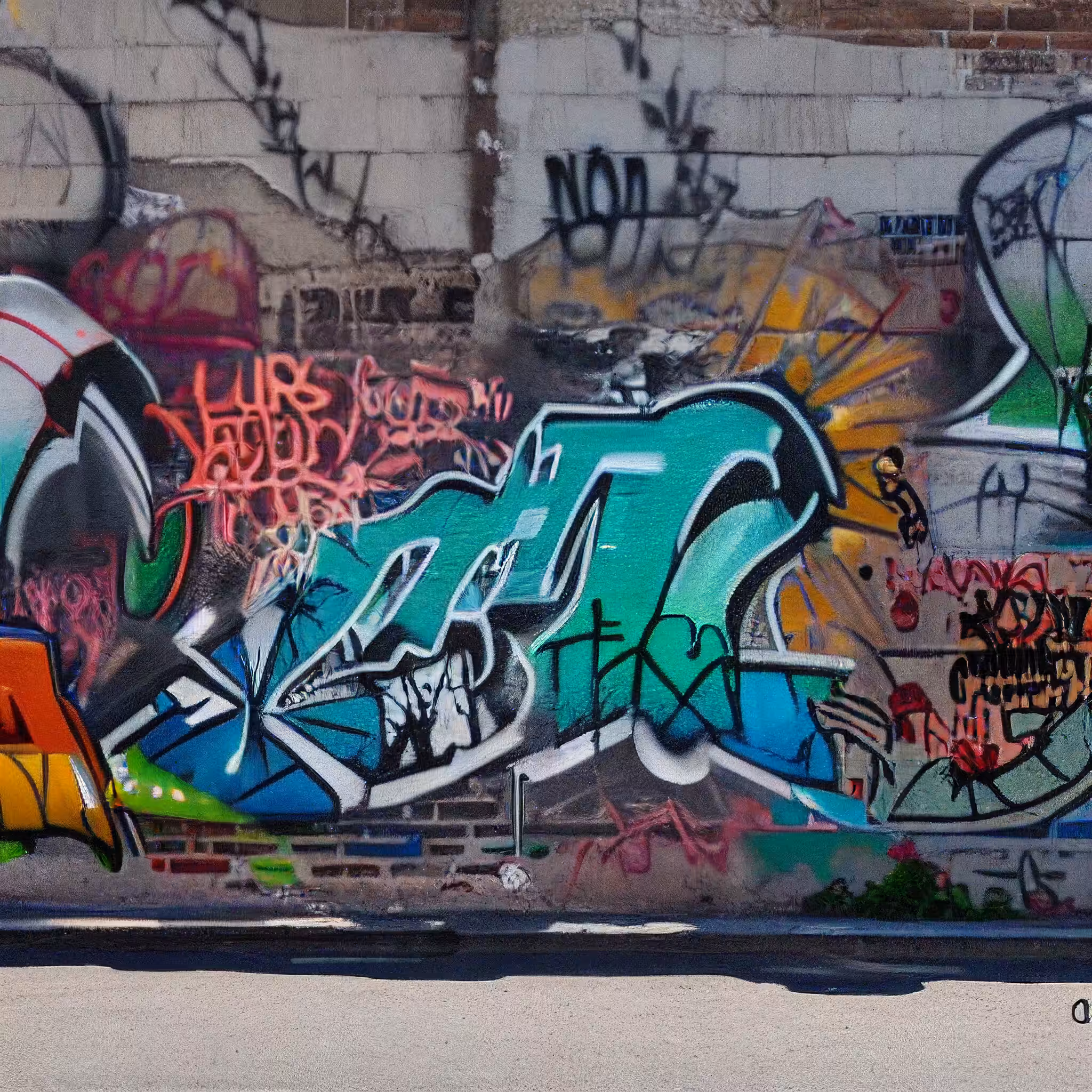 AI Street Art No. 11