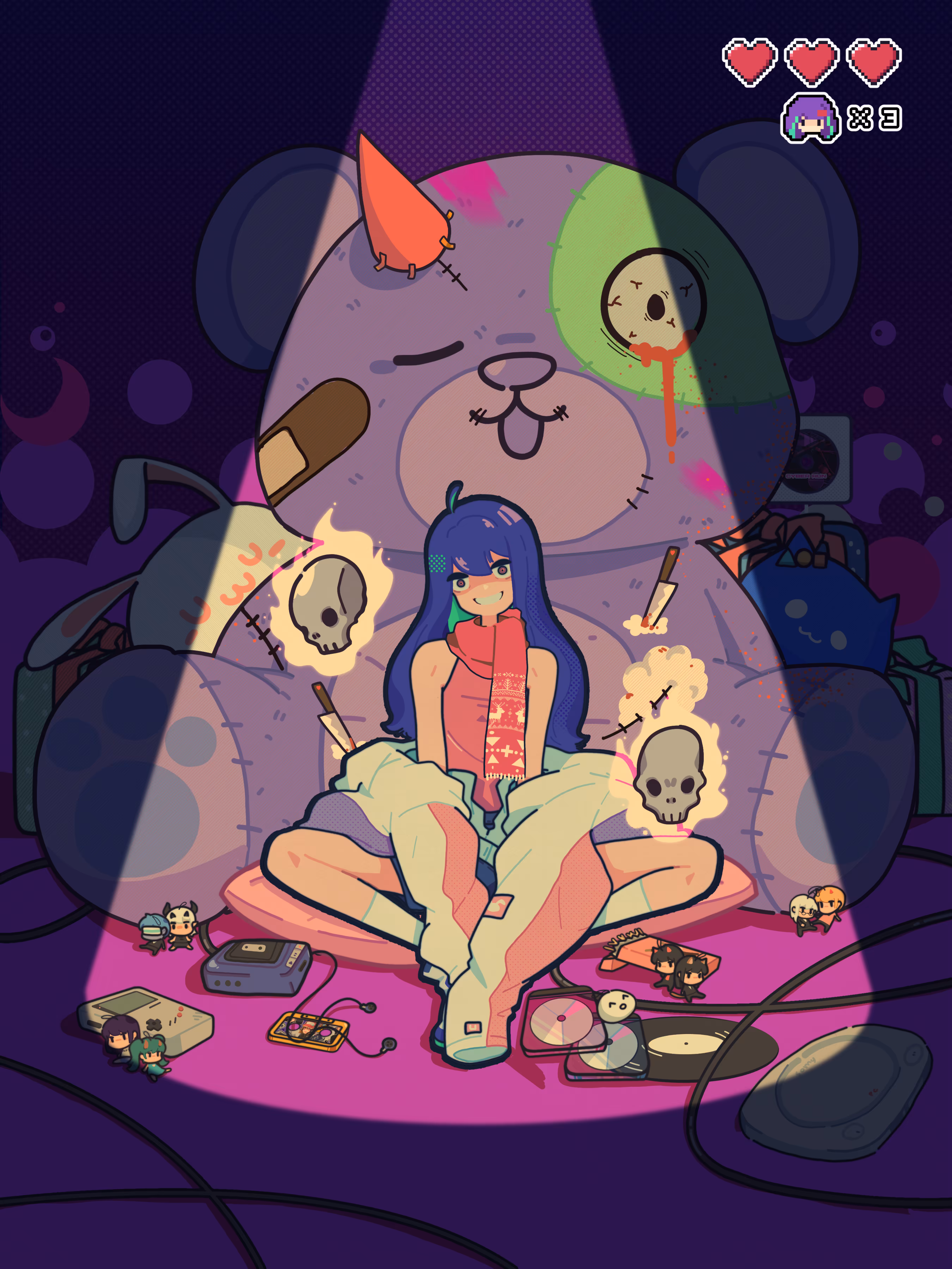 Dark Happy time