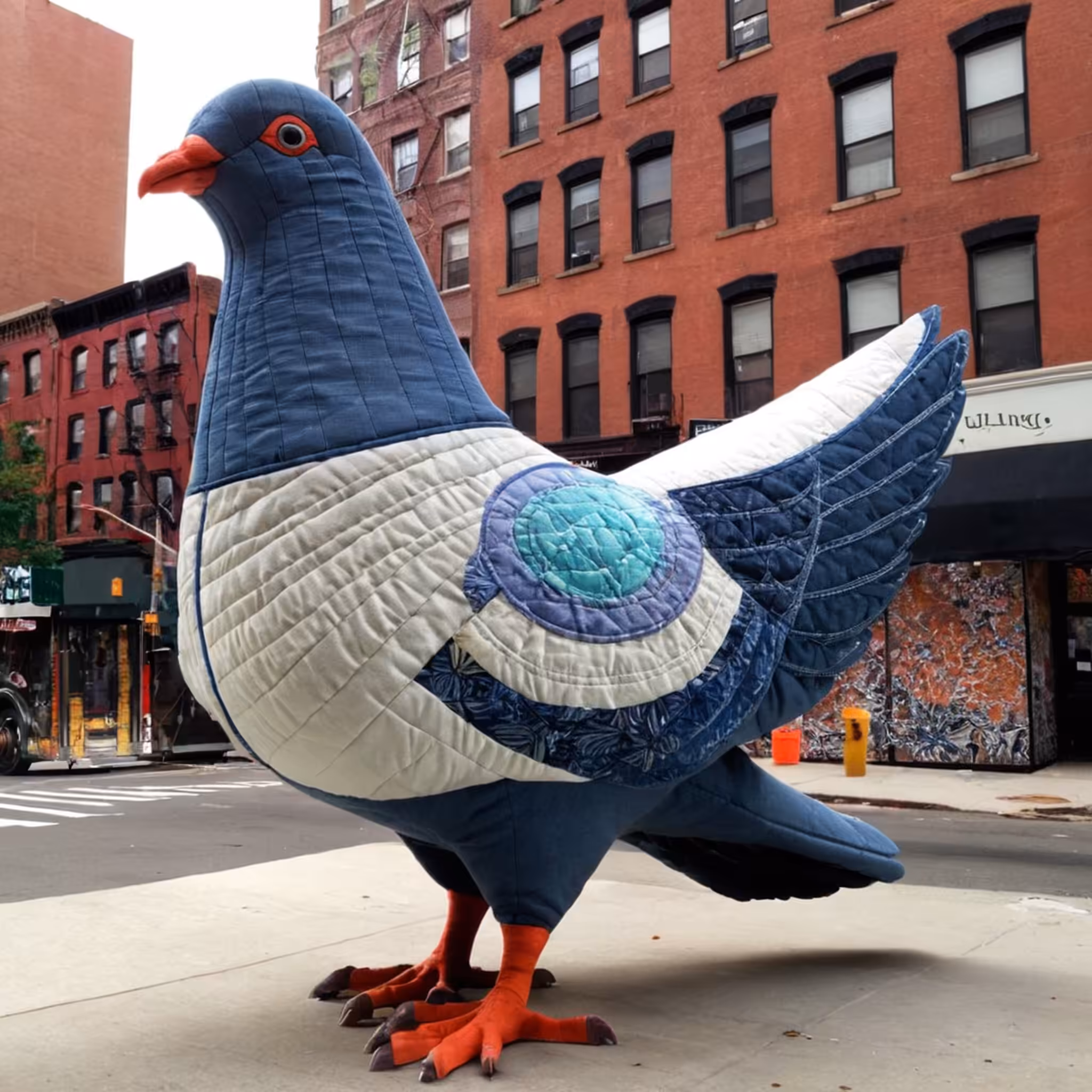 city bird