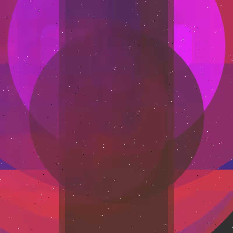 Color Field Starry #5