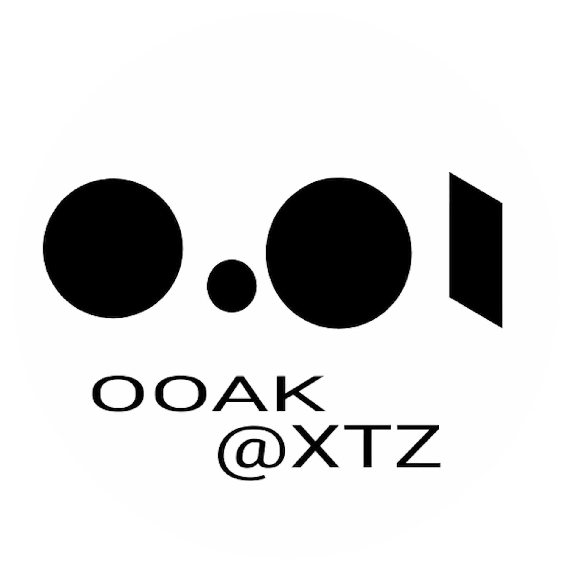 ZERO (dot) ZERO ONE - ooak @xtz