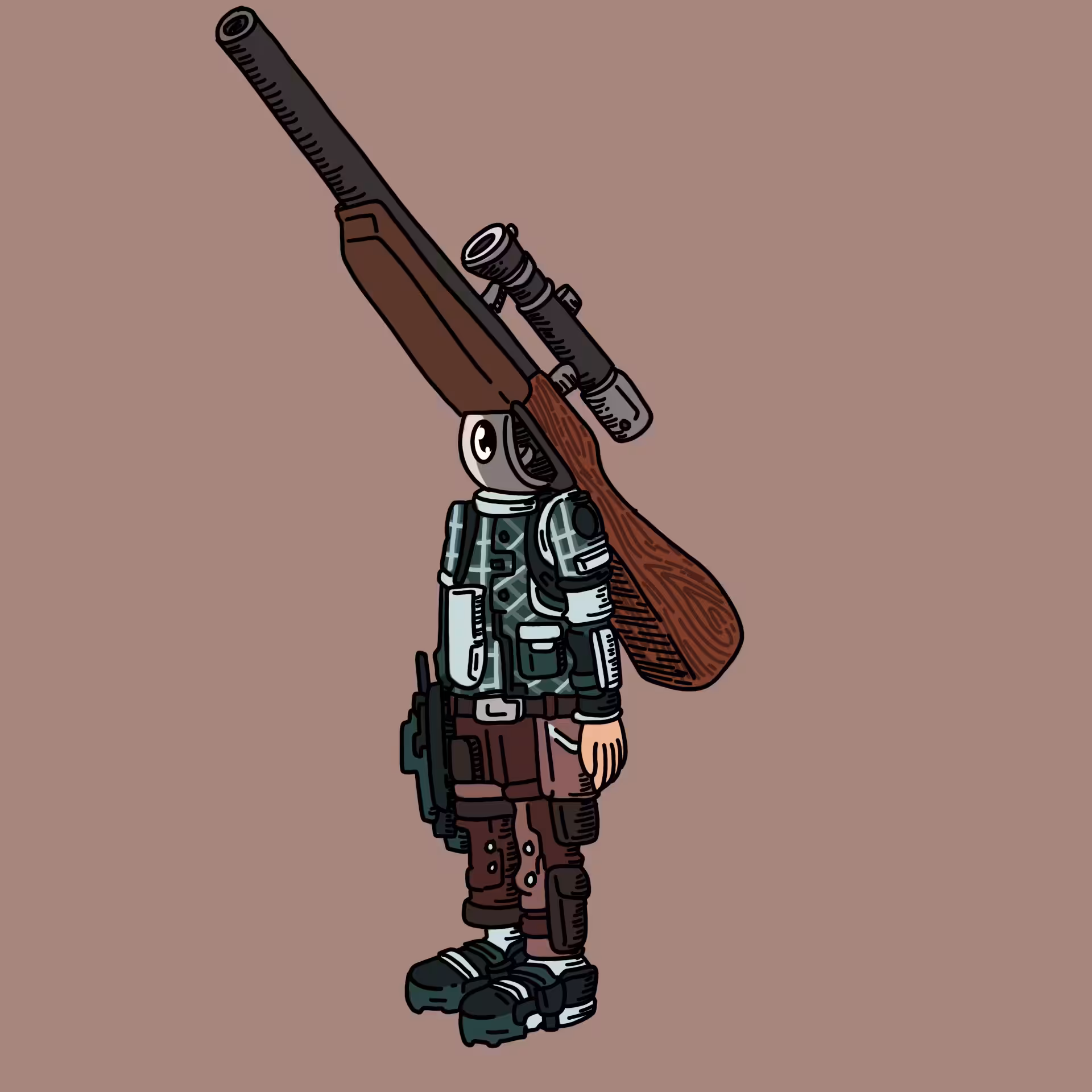 One eyed guys: Slug gun doctor OEG