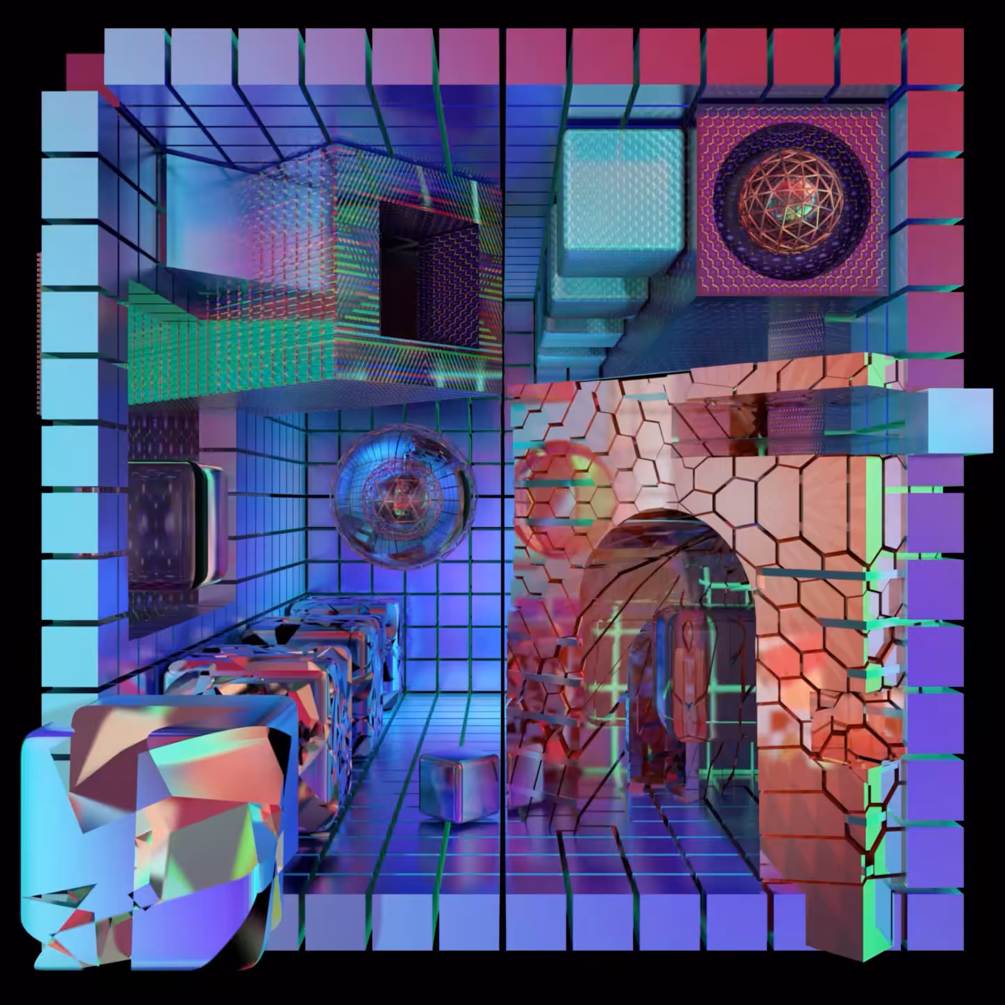 Dichroic Reflector [Perpetual Mechanism #2]