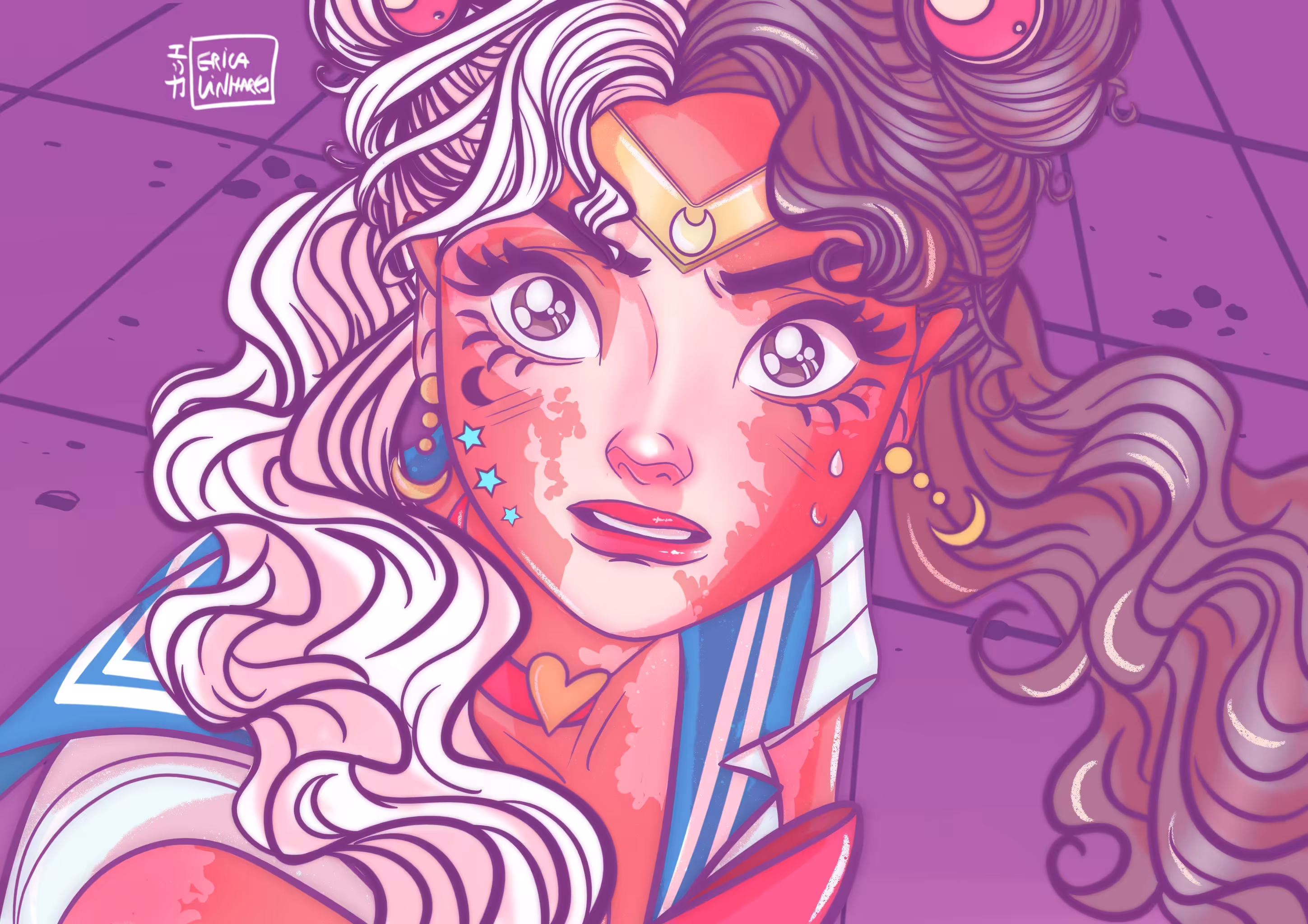 SailorVerse - Bicolor Girl