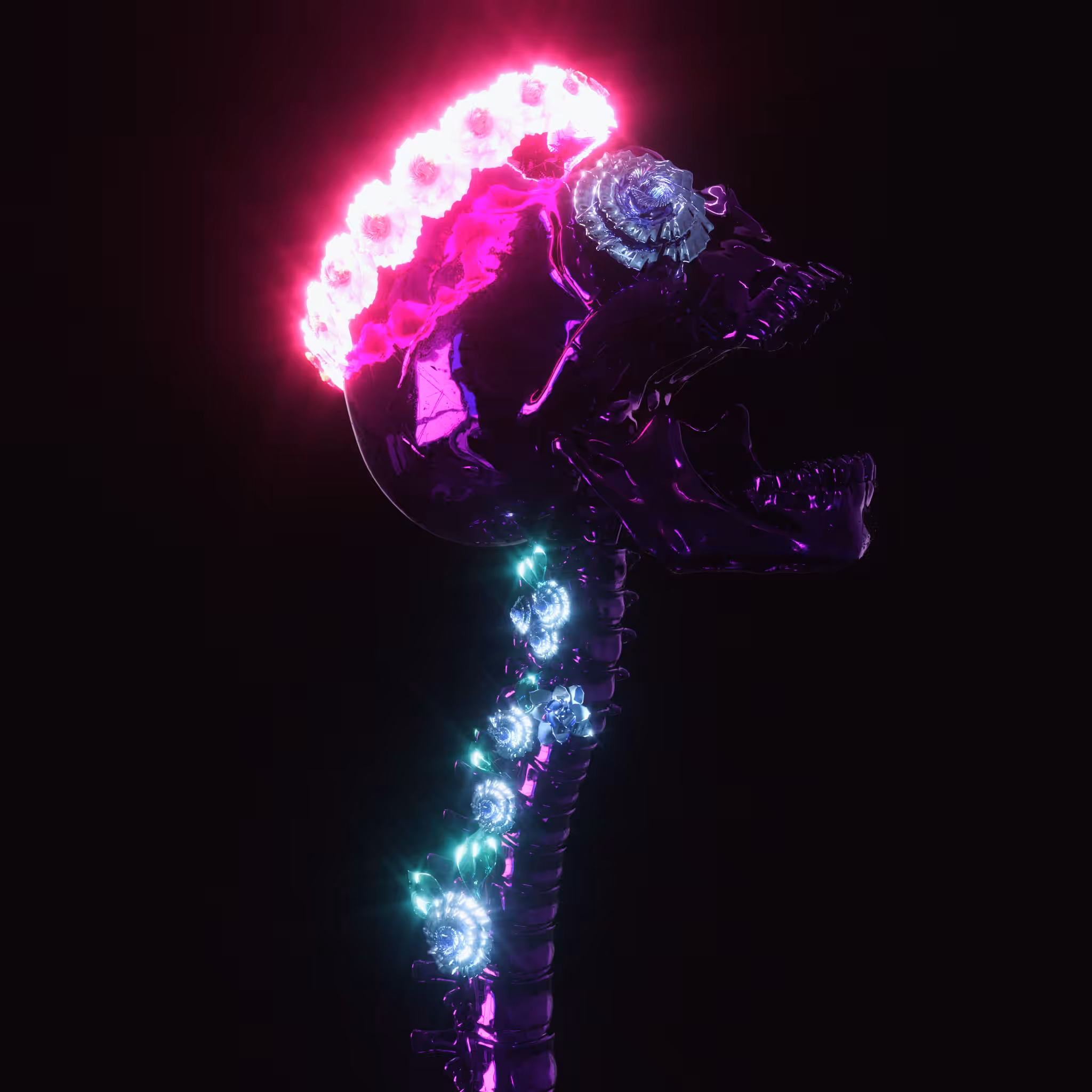 In the form of a skeleton #22