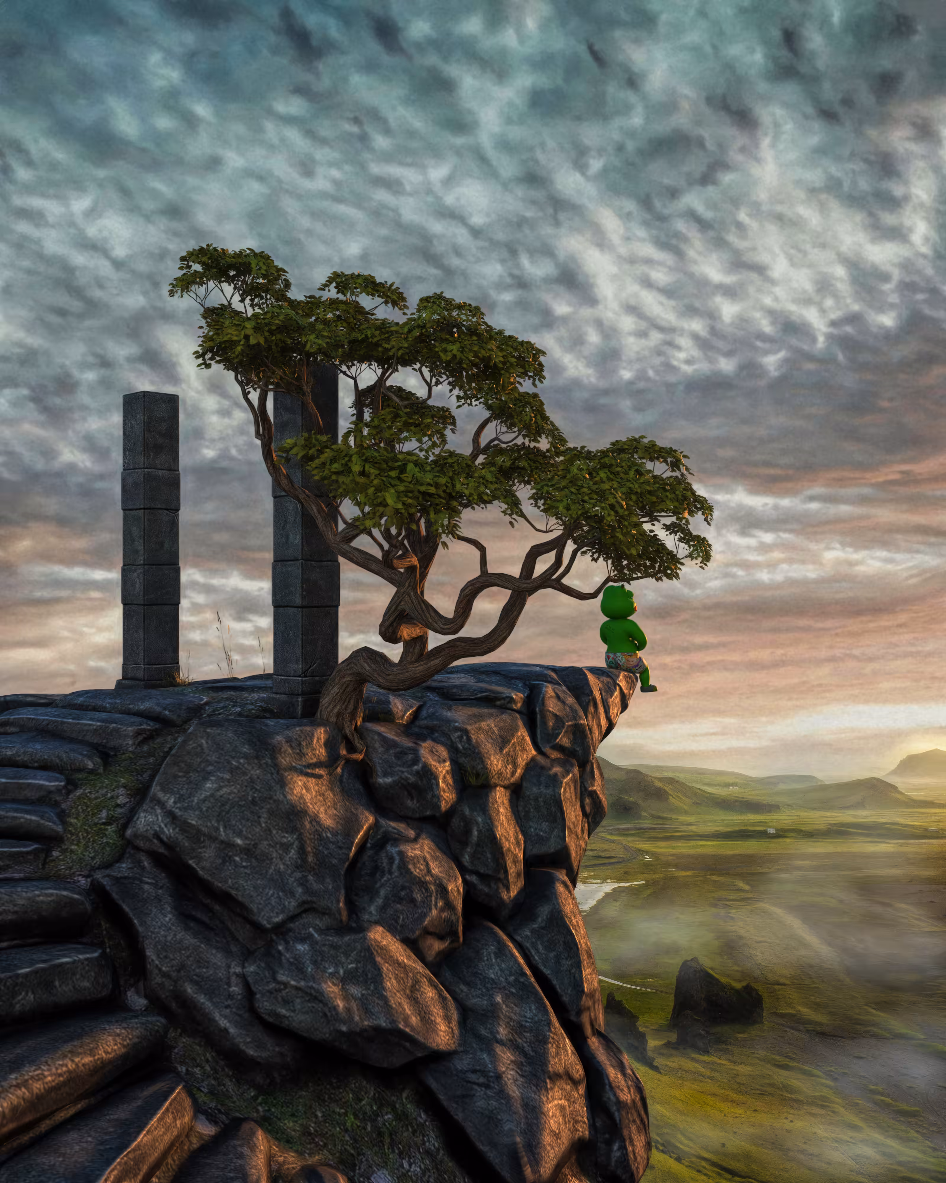 Between Two Days: A World Unfolding