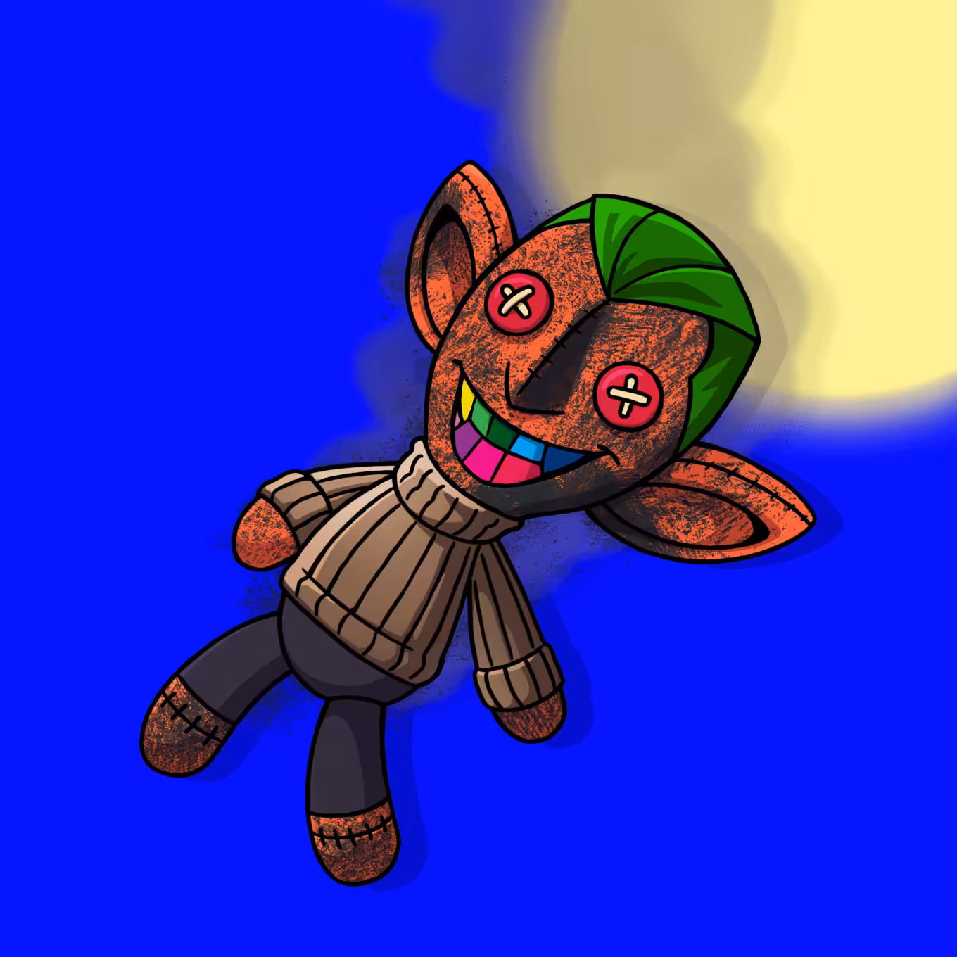 #4911 Sneaky Vampire Teddy