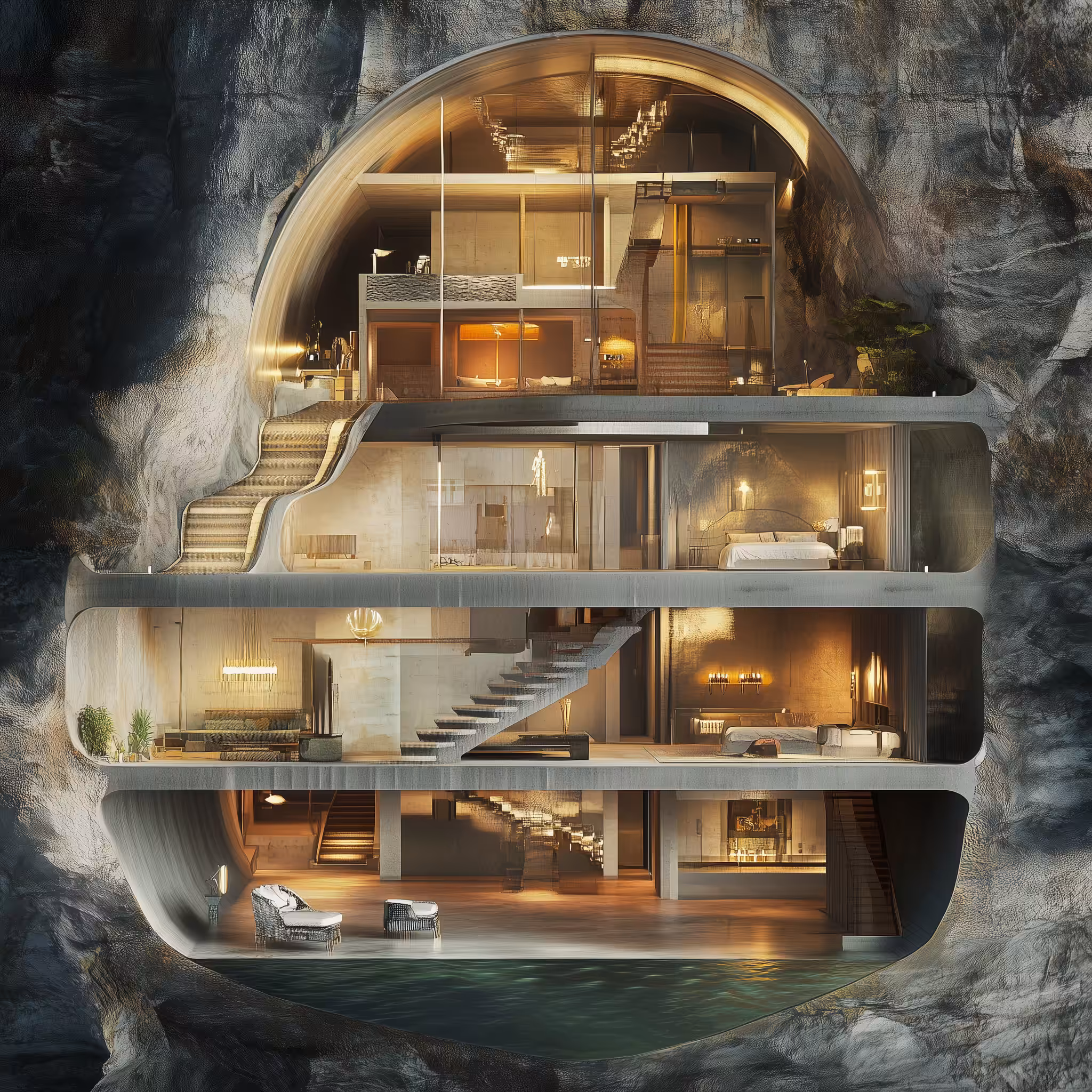Hamas Luxury Tunnels