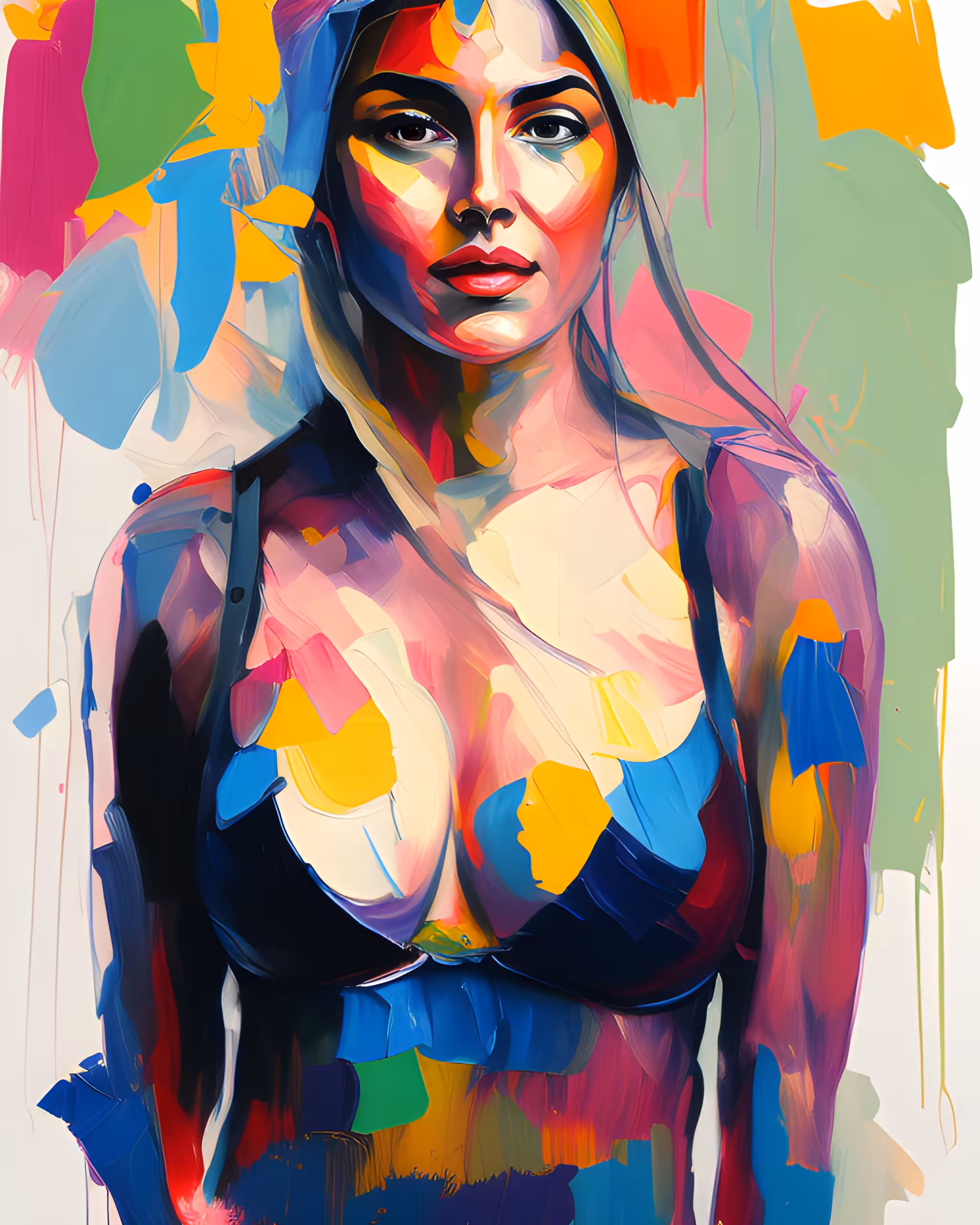 Artwork: Free woman