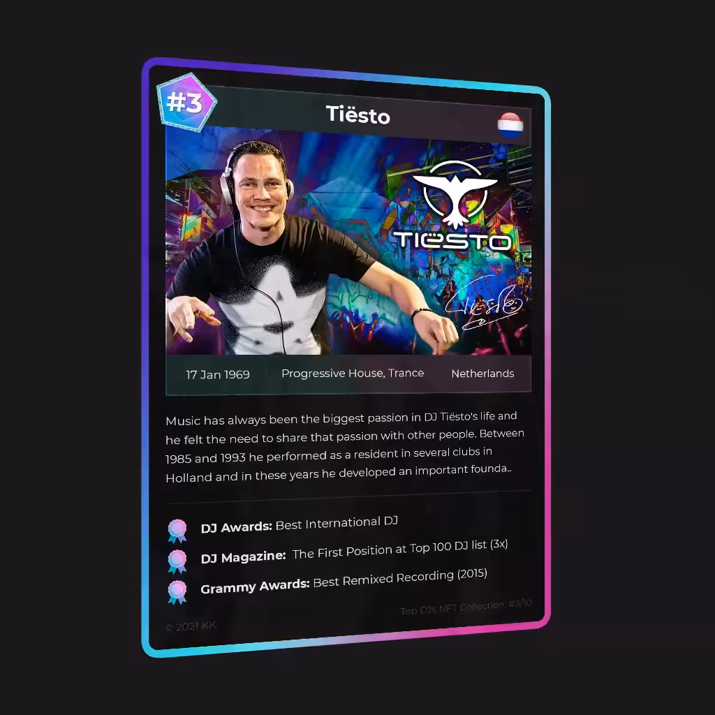 TOP DJ's 2020: #3/10 Tiësto