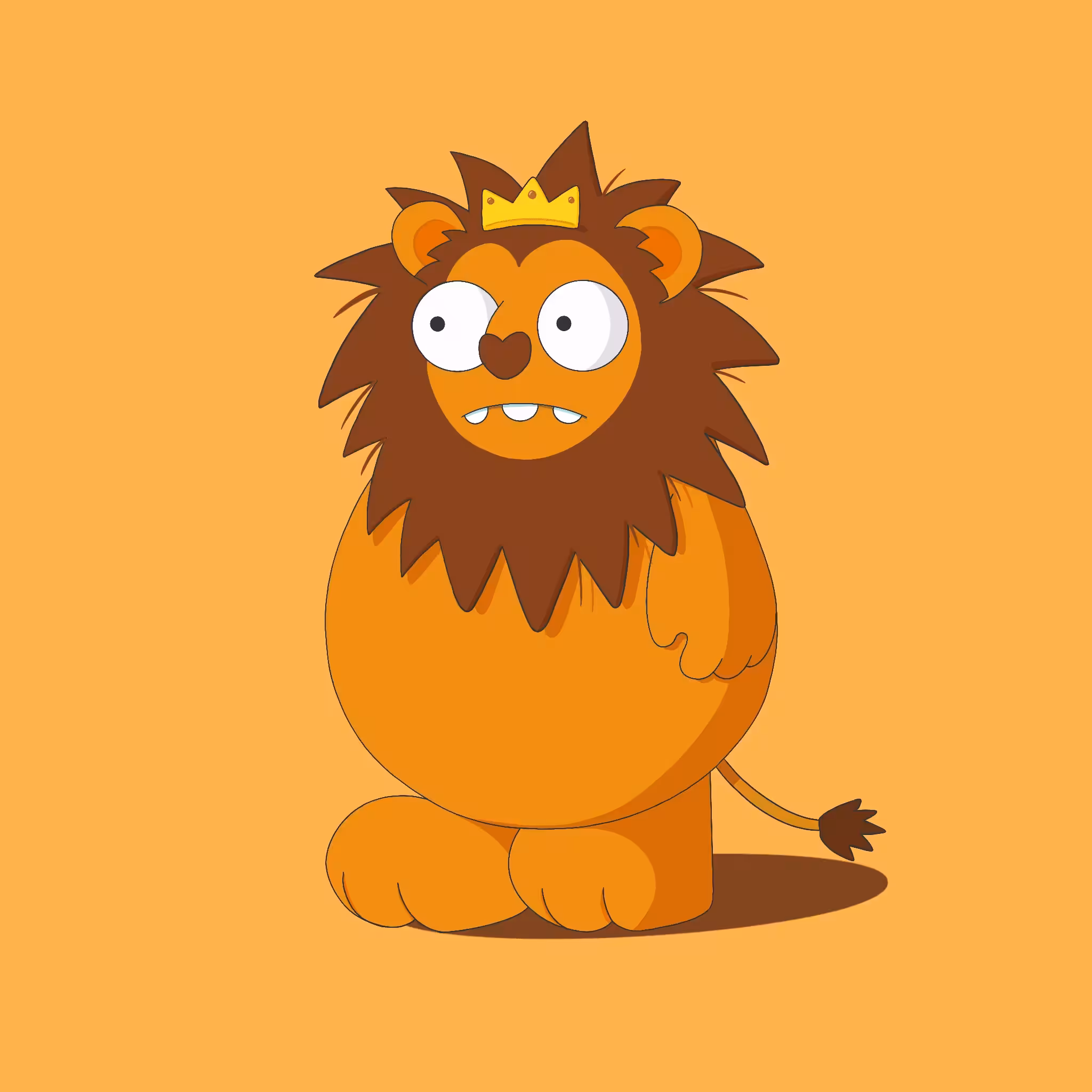 Mr.Poong #0013 (Lion King)