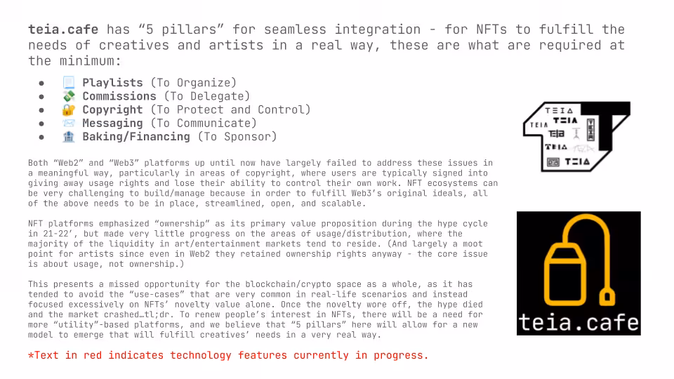 teia.cafe Integration Strategy Pitch Deck