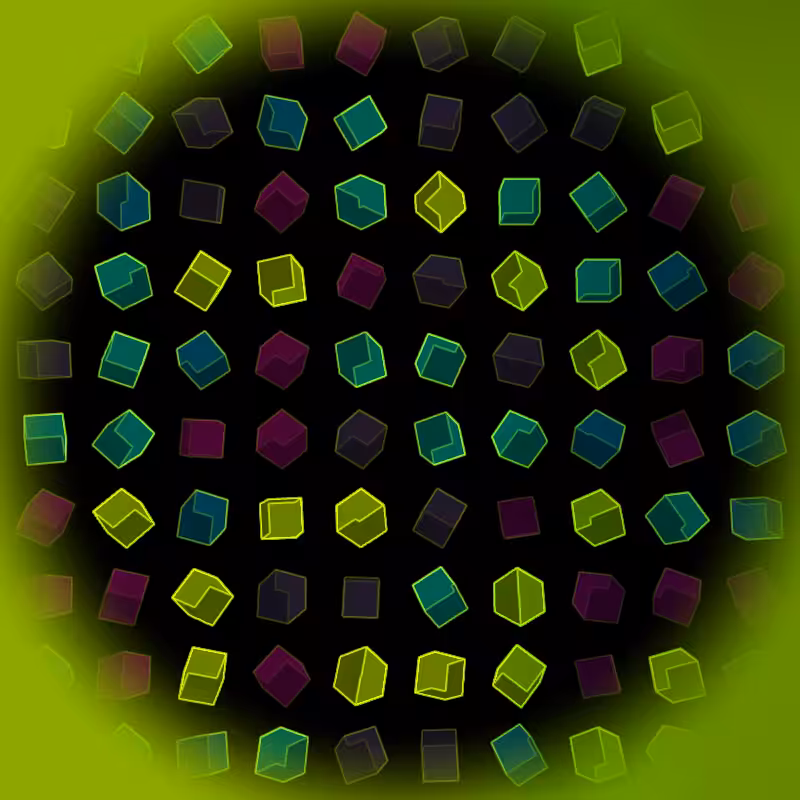 Interactive Cubes Grid #1