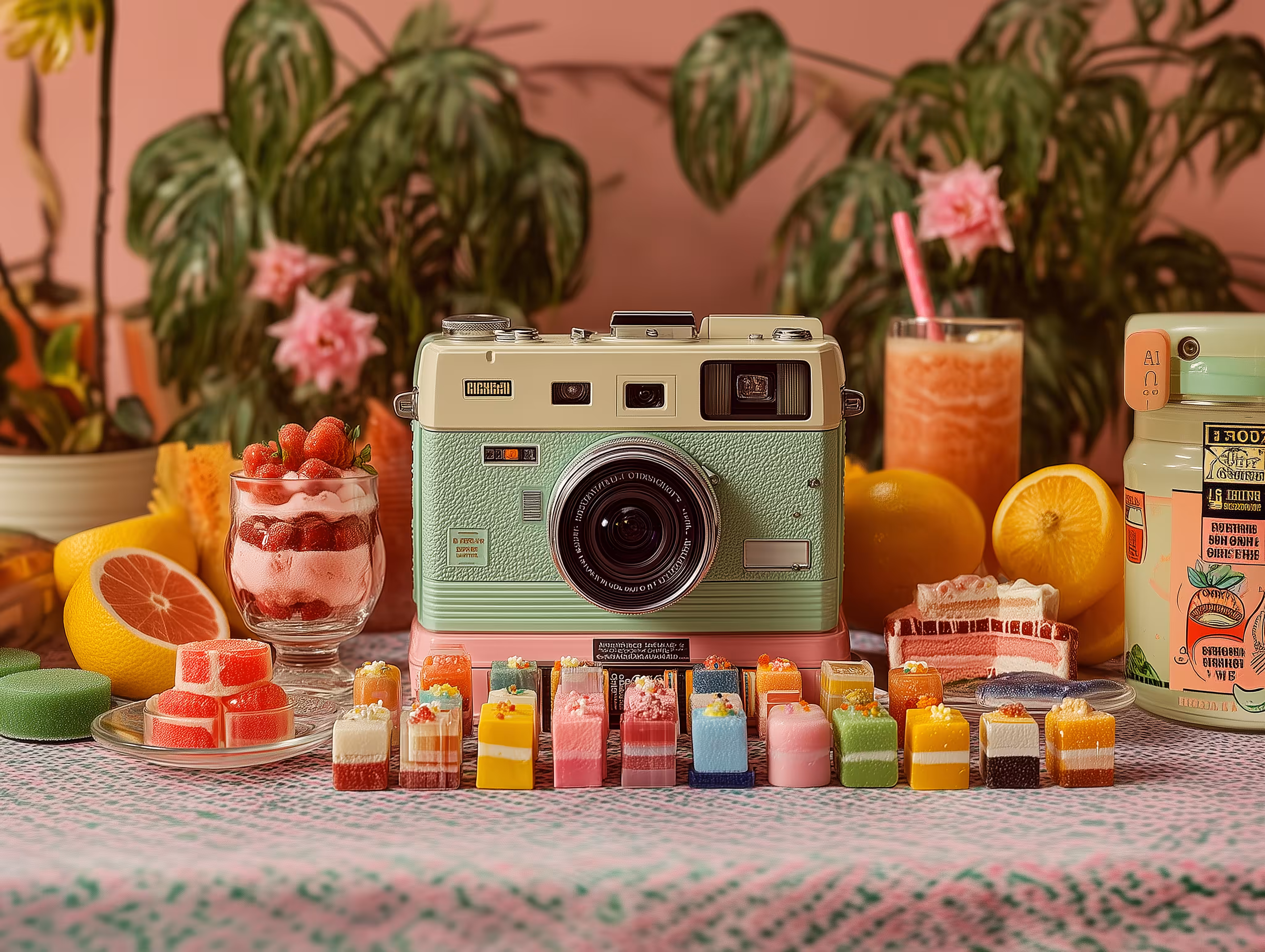 Retro Pink Sweet Vibes