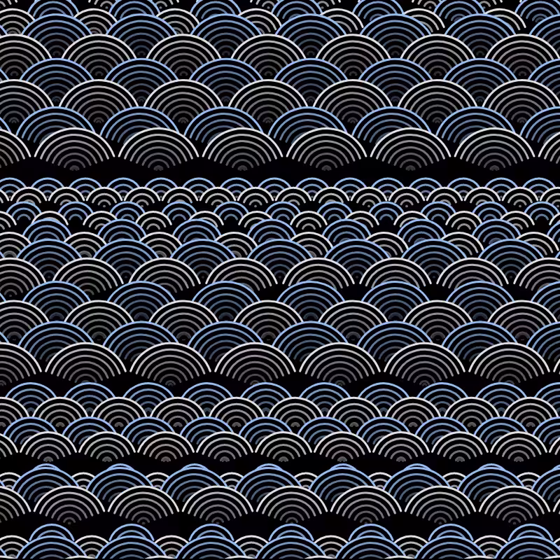 Japanese Wave Pattern 2.0 #6