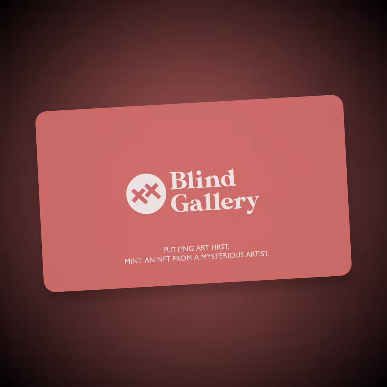 Blind Gallery Club Membership #96
