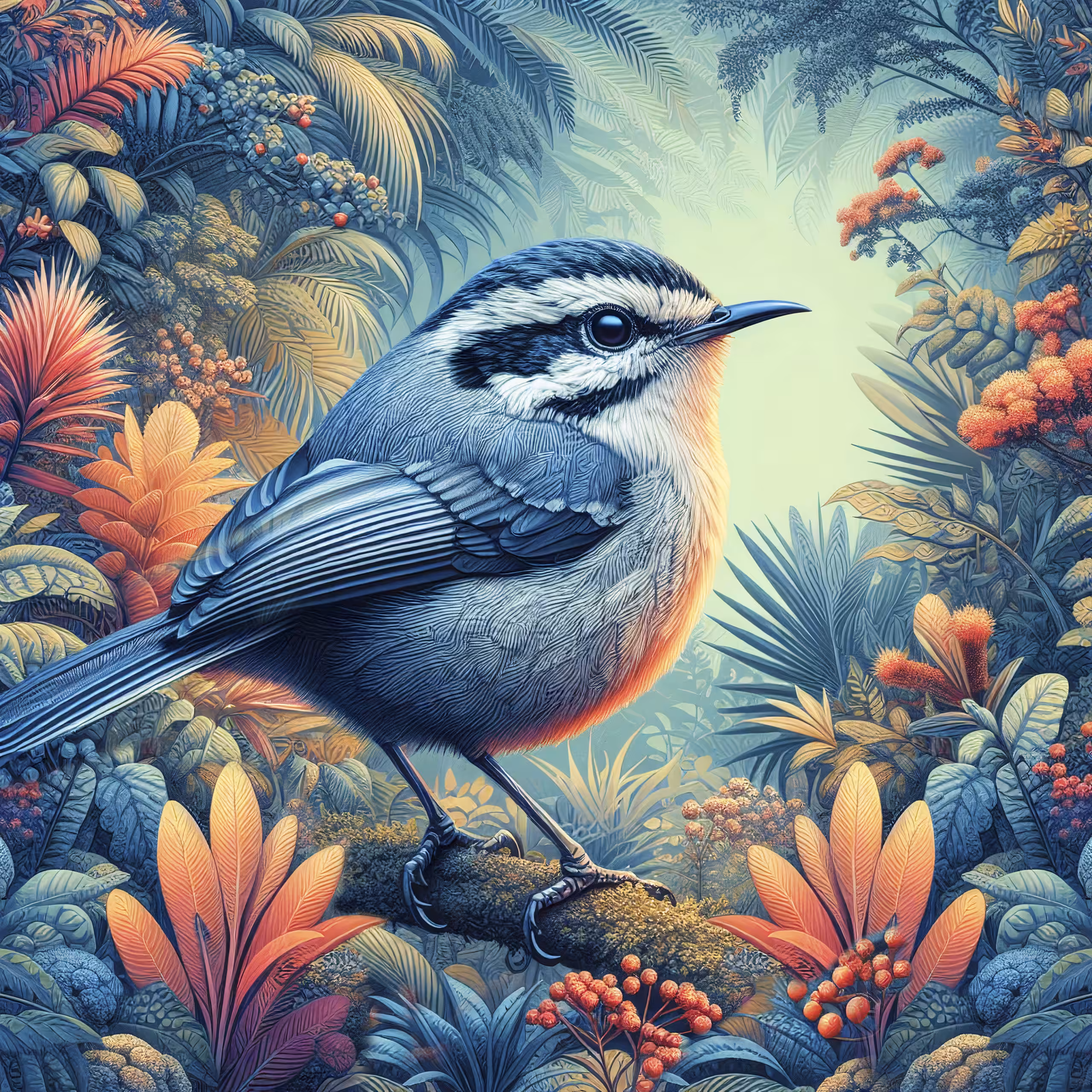 The Alagoas Antwren Bird 