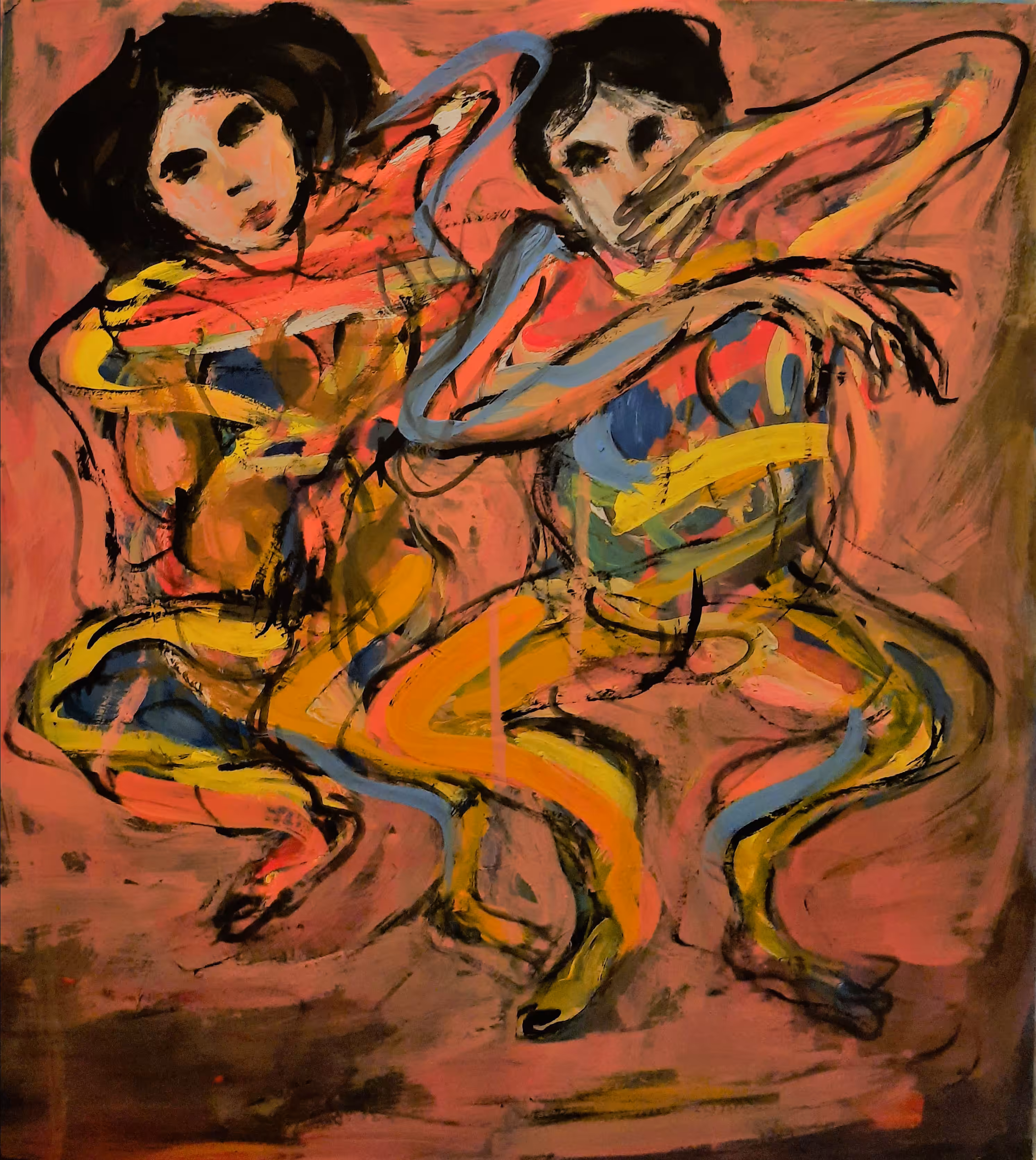 Abstractin painting