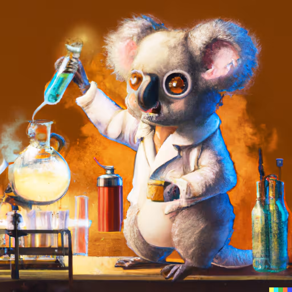Zenia Mad Scientist Koala #19