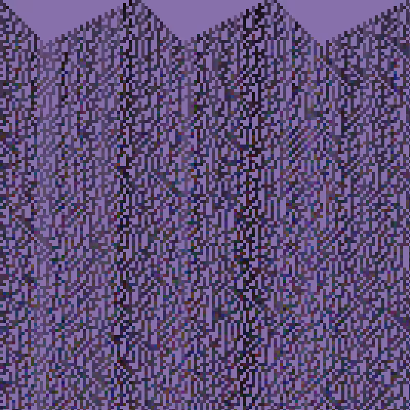 Colored Elementary Cellular Automaton #3