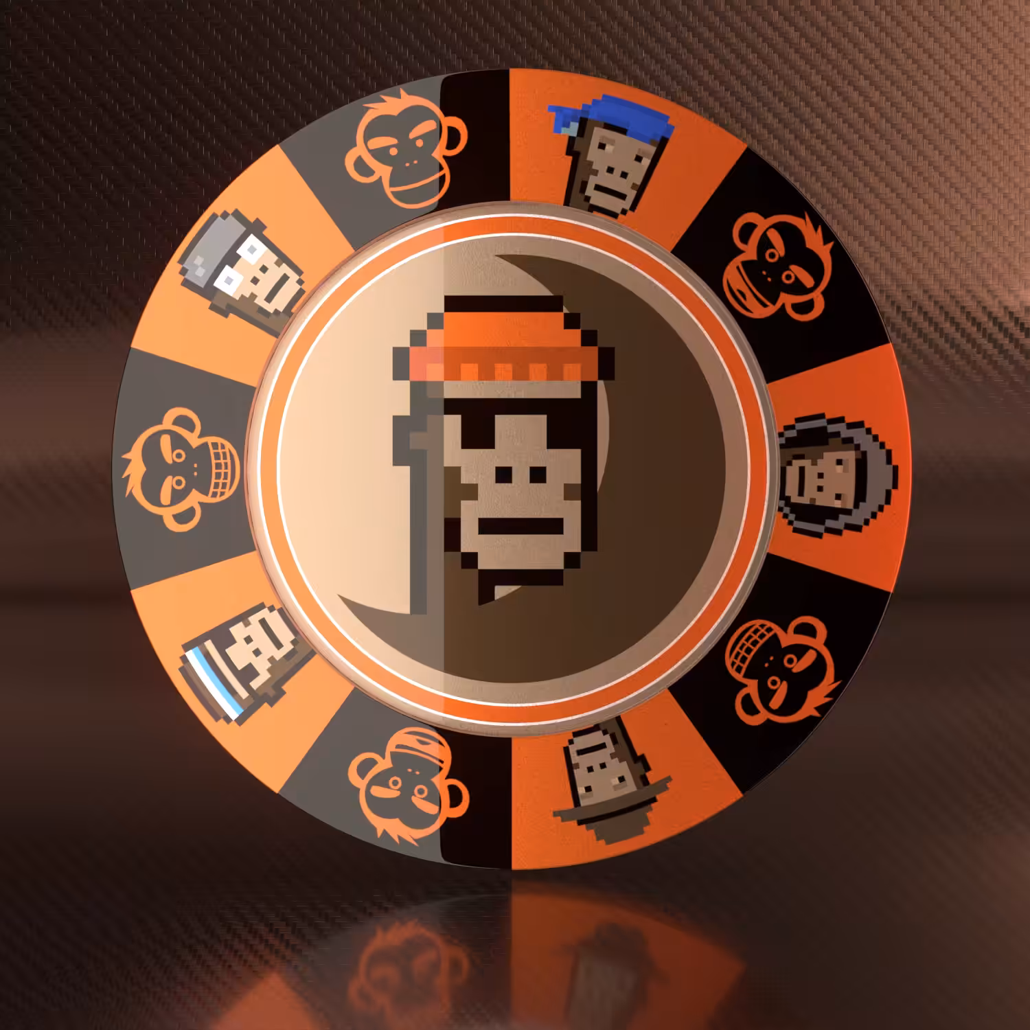 CryptoPunks Apes 1 ETH Poker Chip