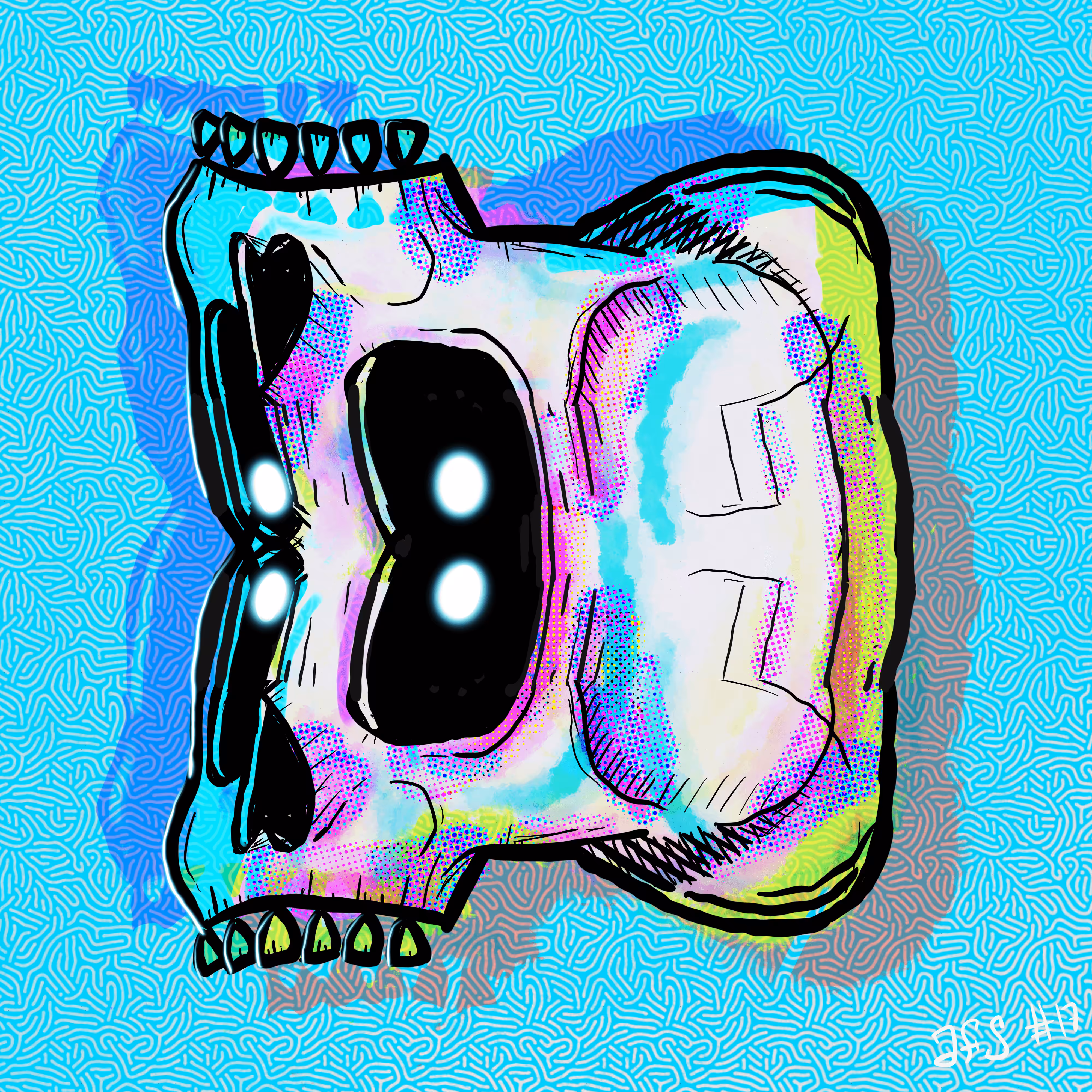 Almost Fancy Skull #17
