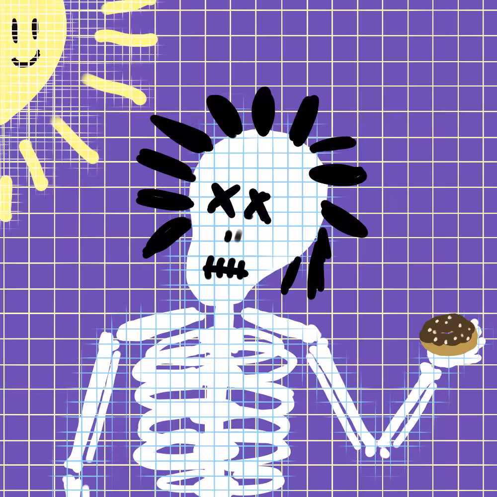 LOW EFFORT SKULLETTI #195