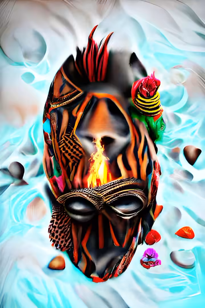 Sulaiman Tribal Mask