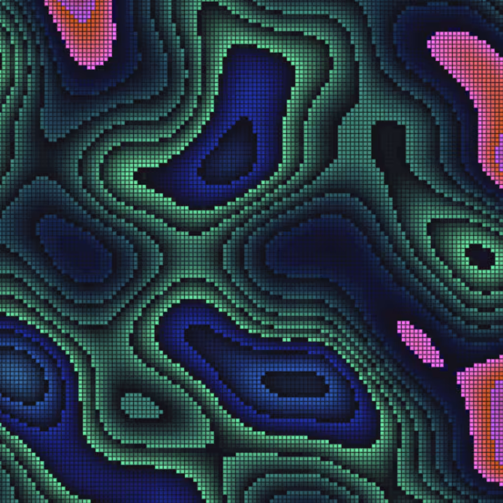 HSL Glitch + Perlin Noise No.2
